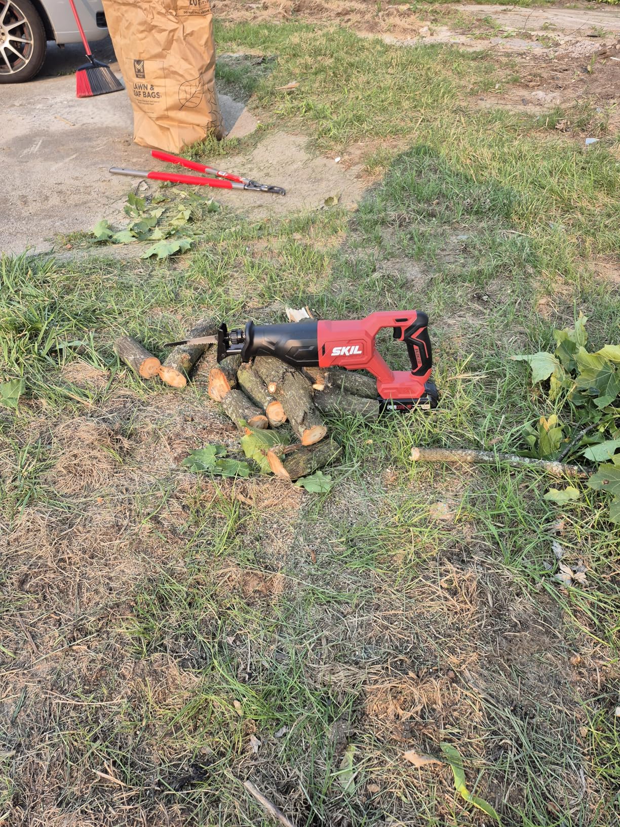 SKIL PWRCORE 20V Brushless Reciprocating Saw Kit Including 2.0Ah Battery and Charger-RS5870B-10 customer photo 1