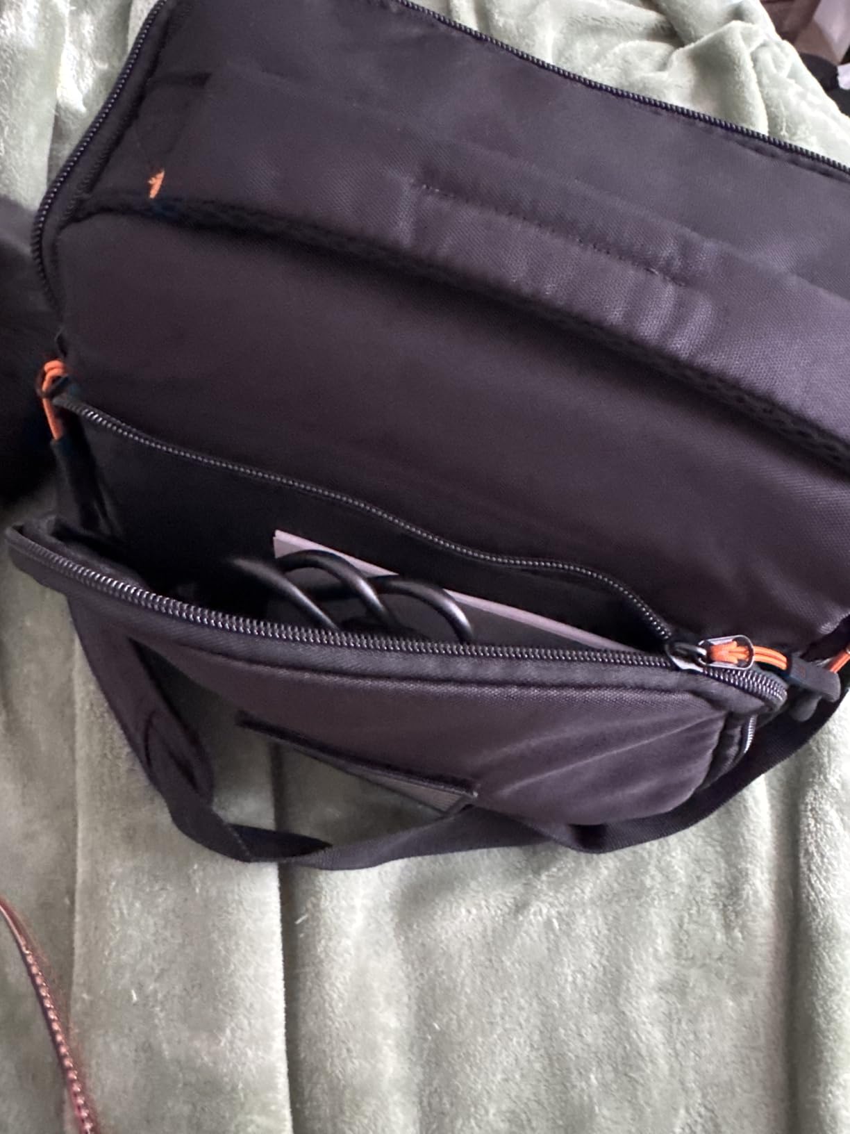 Camera Sling Bag for Photographers - Waterproof Single-Shoulder Camera Case with Adjustable Dividers, Rain Cover & Side Tripod Pocket customer photo 2