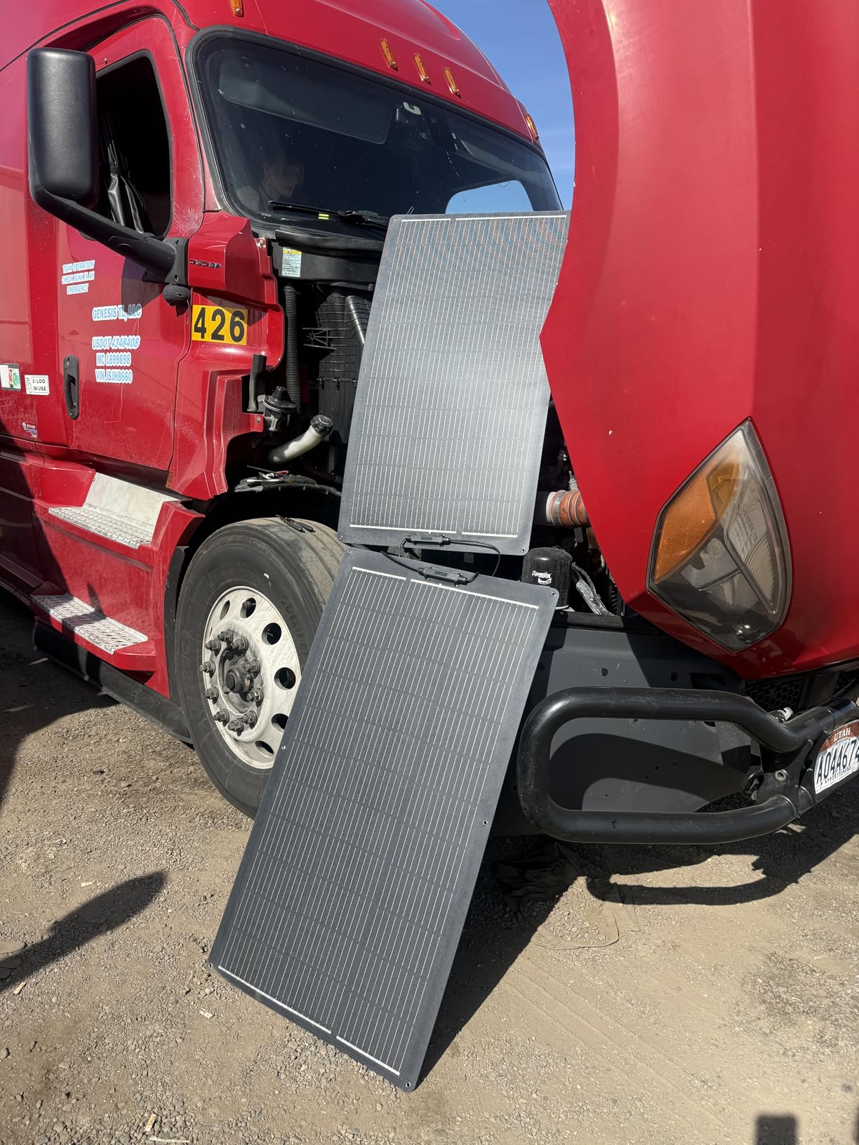 200W Flexible Solar Panel Kit (2x100W), All-Black Stealth Edition, High-Performance ETFE Monocrystalline Modules, 12V/24V System for RV, Motorhome, Boat, Van, Camper customer photo 1