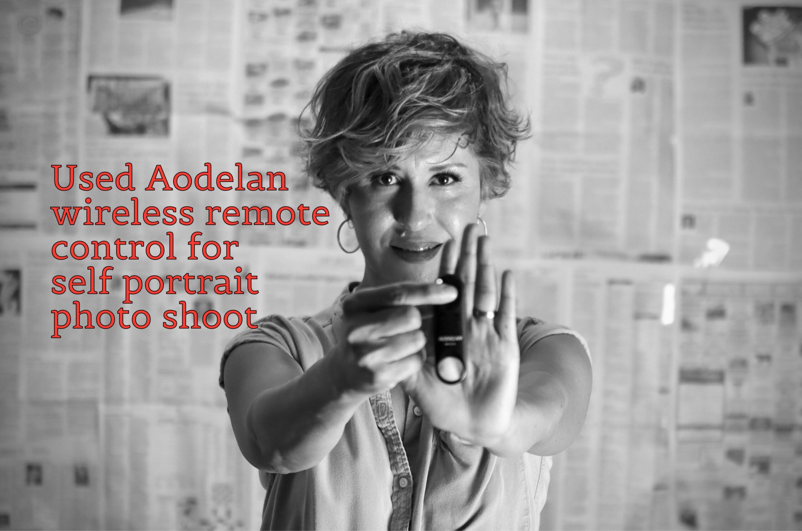 for Sony Camera Wireless Remote Control - Aodelan Rechargeable Shutter Release with OLED Screen for ZV-E10, FX3, a6100, a6400, a6600, a7 III, a7R III, DSC-RX100 VII, ZV-1; Replace Sony RMT-P1BT customer photo 2