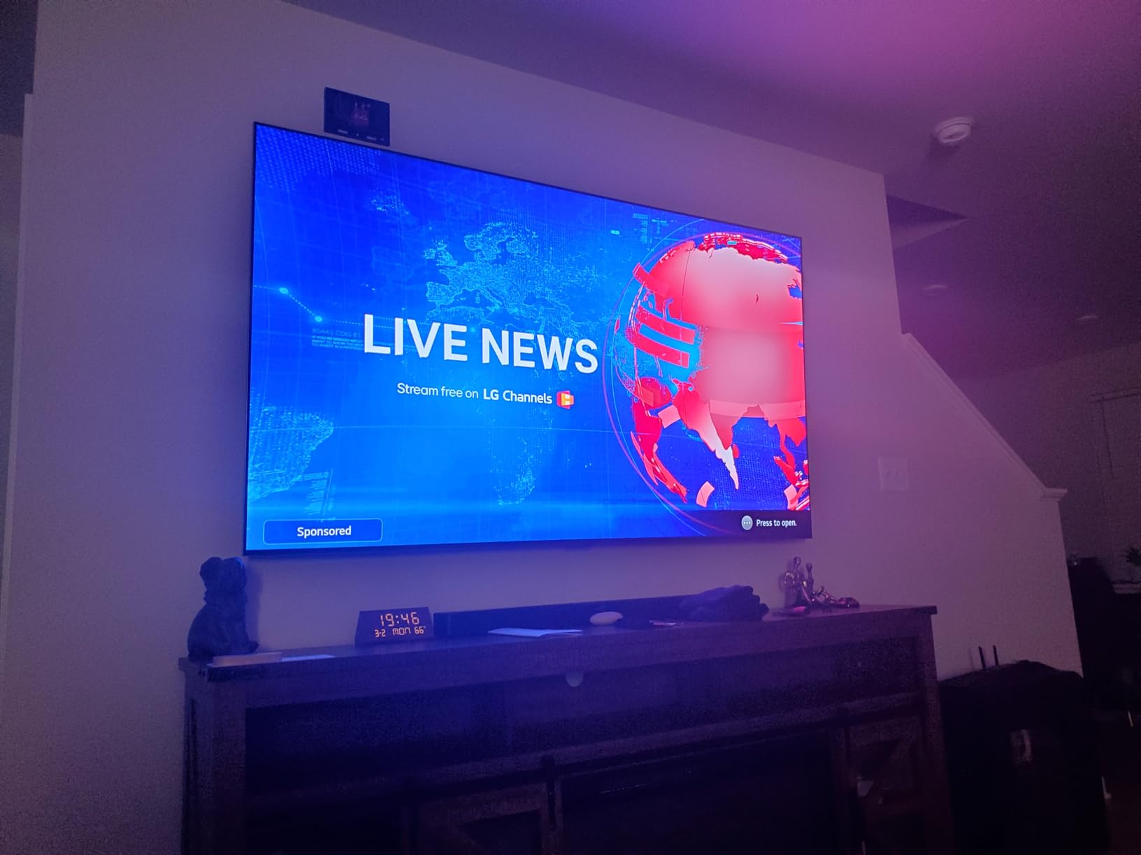 55-Inch Class OLED evo AI Super Upscaling 4K G5 Series Smart TV w/Dolby Atmos & Vision, HDR10, Filmmaker Mode, Wow Orchestra, Alexa Built-in (OLED55G5WUA, 2025) customer photo 1