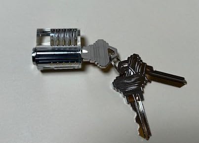 Transparent Lock - Educational Training Aid & Locksport Puzzle customer photo 1