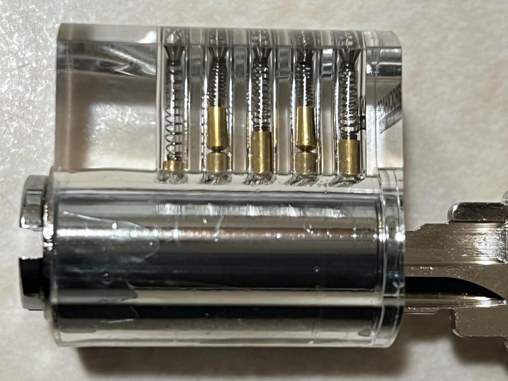 Transparent Lock - Educational Training Aid & Locksport Puzzle customer photo 2