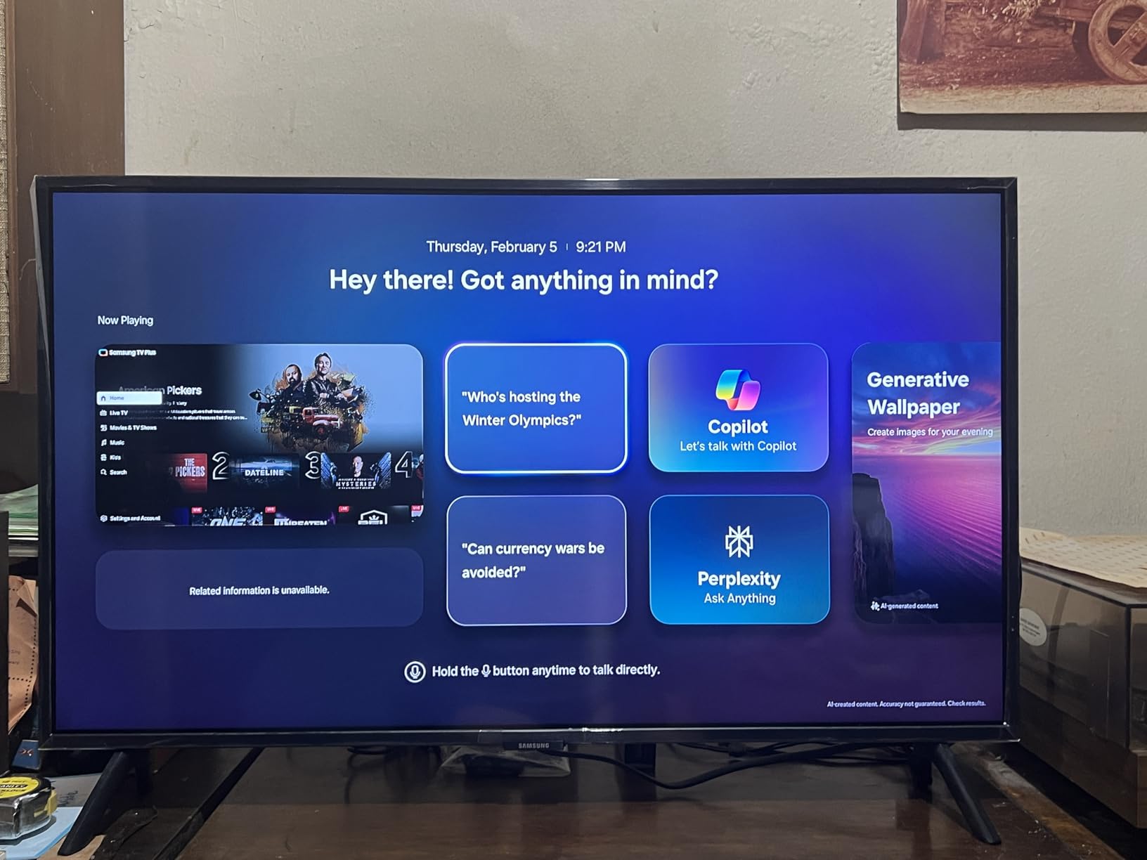 Samsung 75-Inch Class QLED Q8F 4K UHD Smart TV (2025 Model) Q4 AI Processor, 100% Color Volume with Quantum Dot, AirSlim Design, Samsung Vision AI, Alexa Built-in customer photo 1