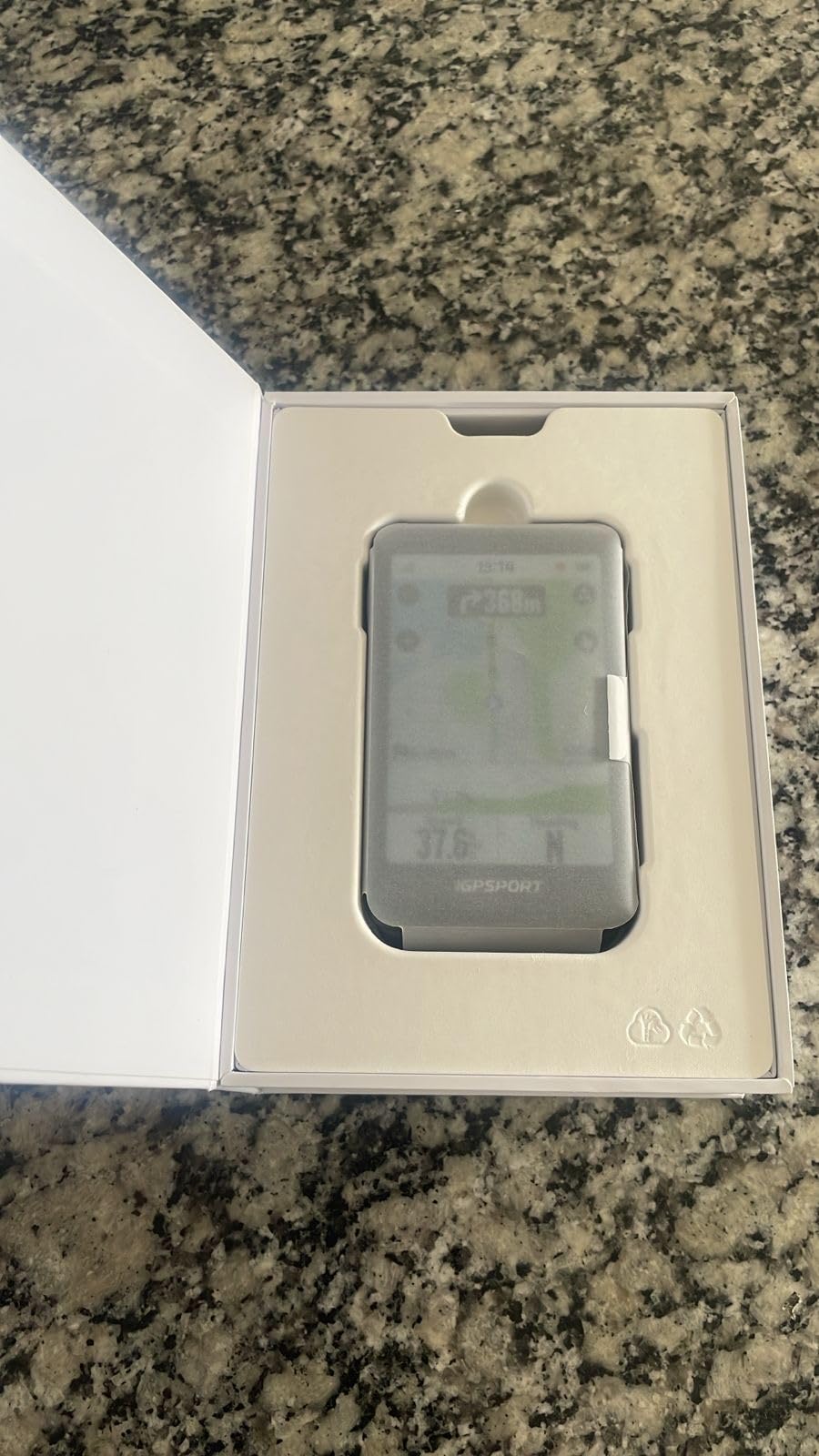 iGPSPORT BiNavi Bike Computer, 3.5'' Touch Screen Map Navigation Music Control Climb Tips, Wireless GPS Cycling Computer customer photo 2