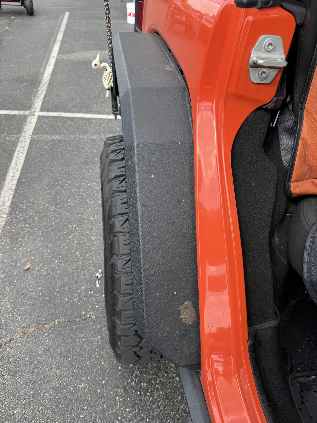 Hooke Road JL Flat Fender Flares with Turn Signal Lights for Jeep Wrangler JL JLU & Unlimited 2018-2026 2 or 4 Doors - 4PCS Front and Rear Mud Guards Steel customer photo 1