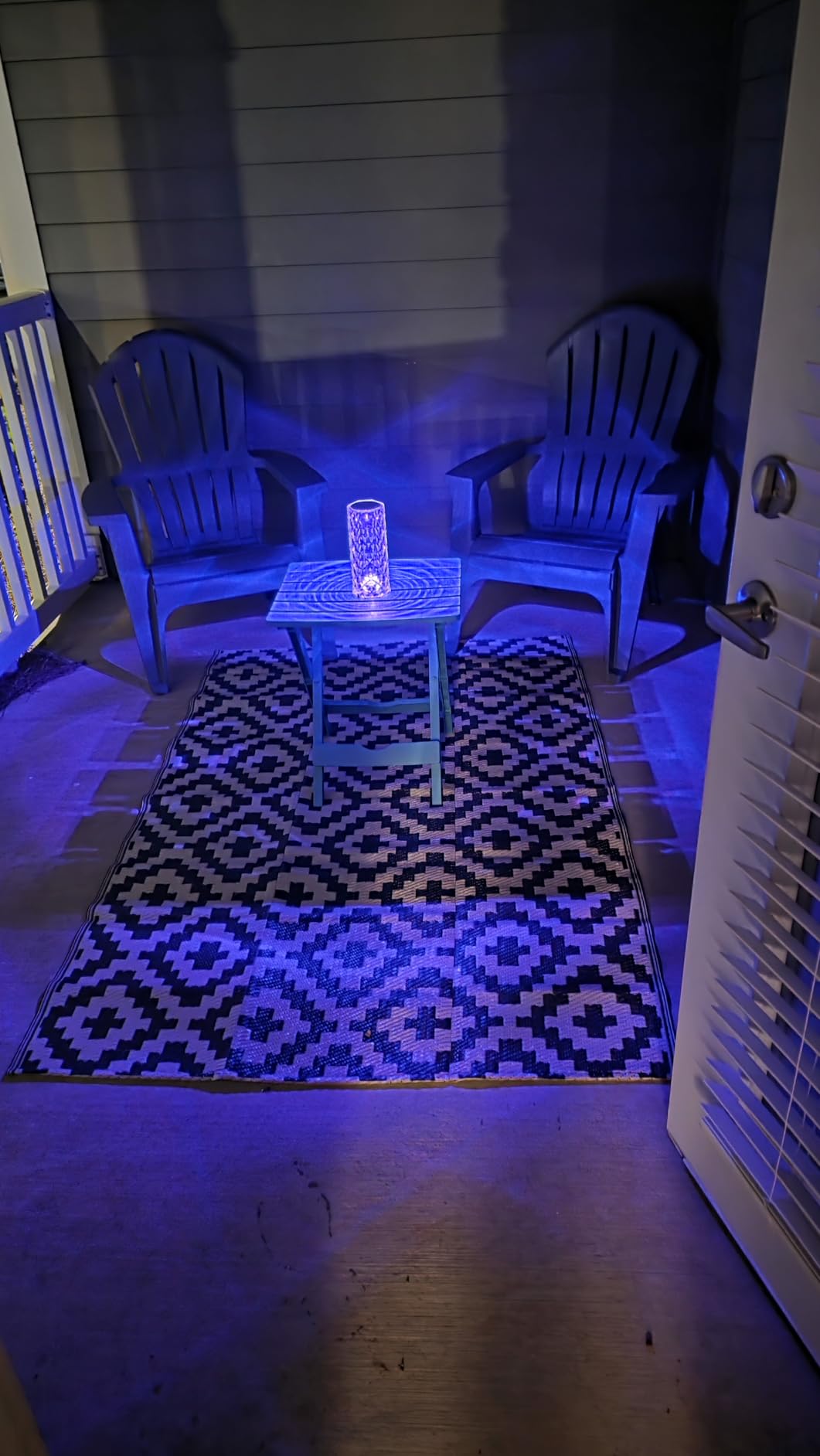 Adams Quik-Fold Side Table - Gray customer photo 1