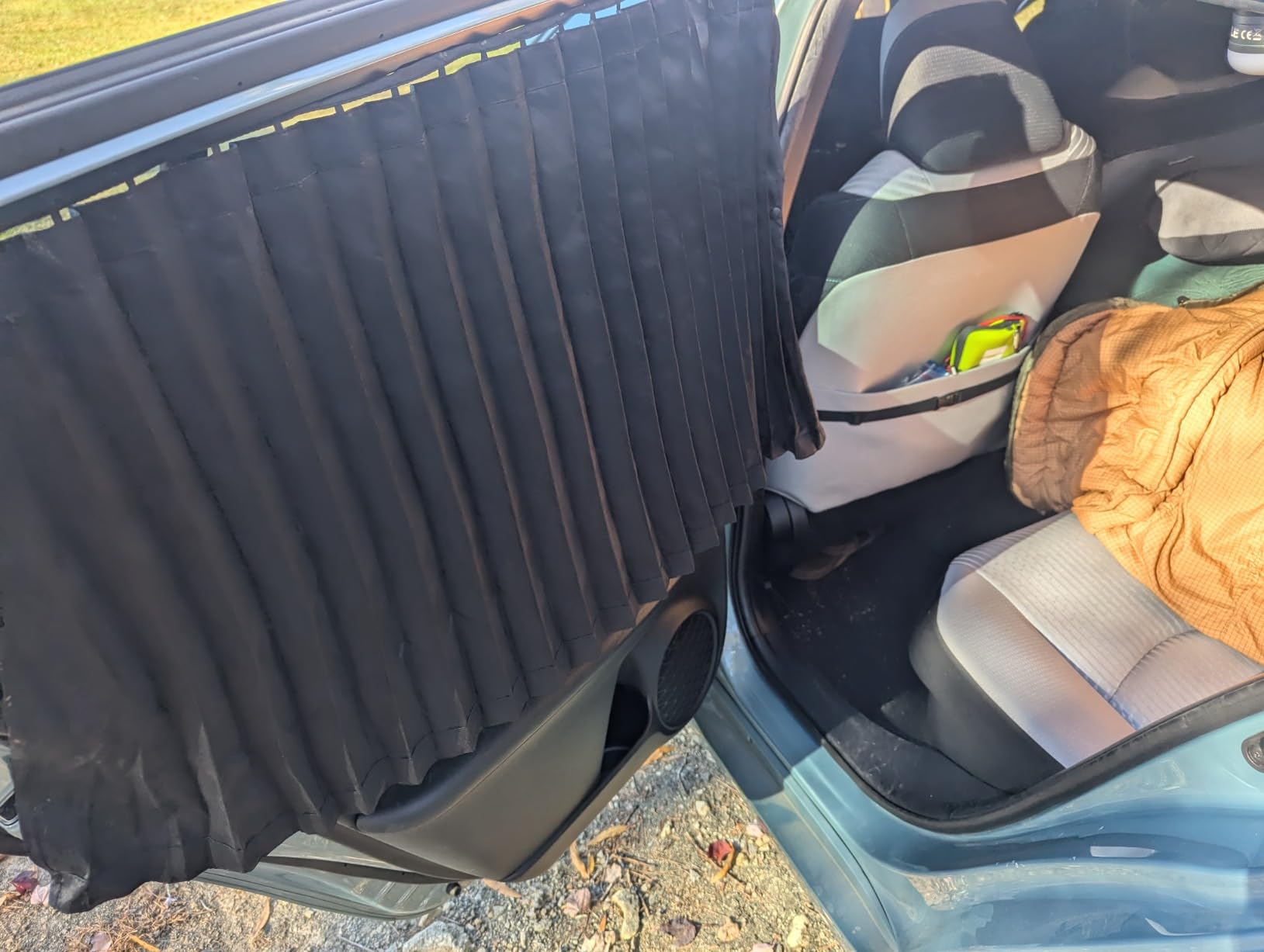 ZATOOTO Suede Car Window Shades 4PCS - Car Window Covers for Ultimate Privacy, UV Protection, and Heat Insulation, Side Window Sun Shade Perfect for Camping, Travel, Baby Safety, and Daily Use customer photo 1