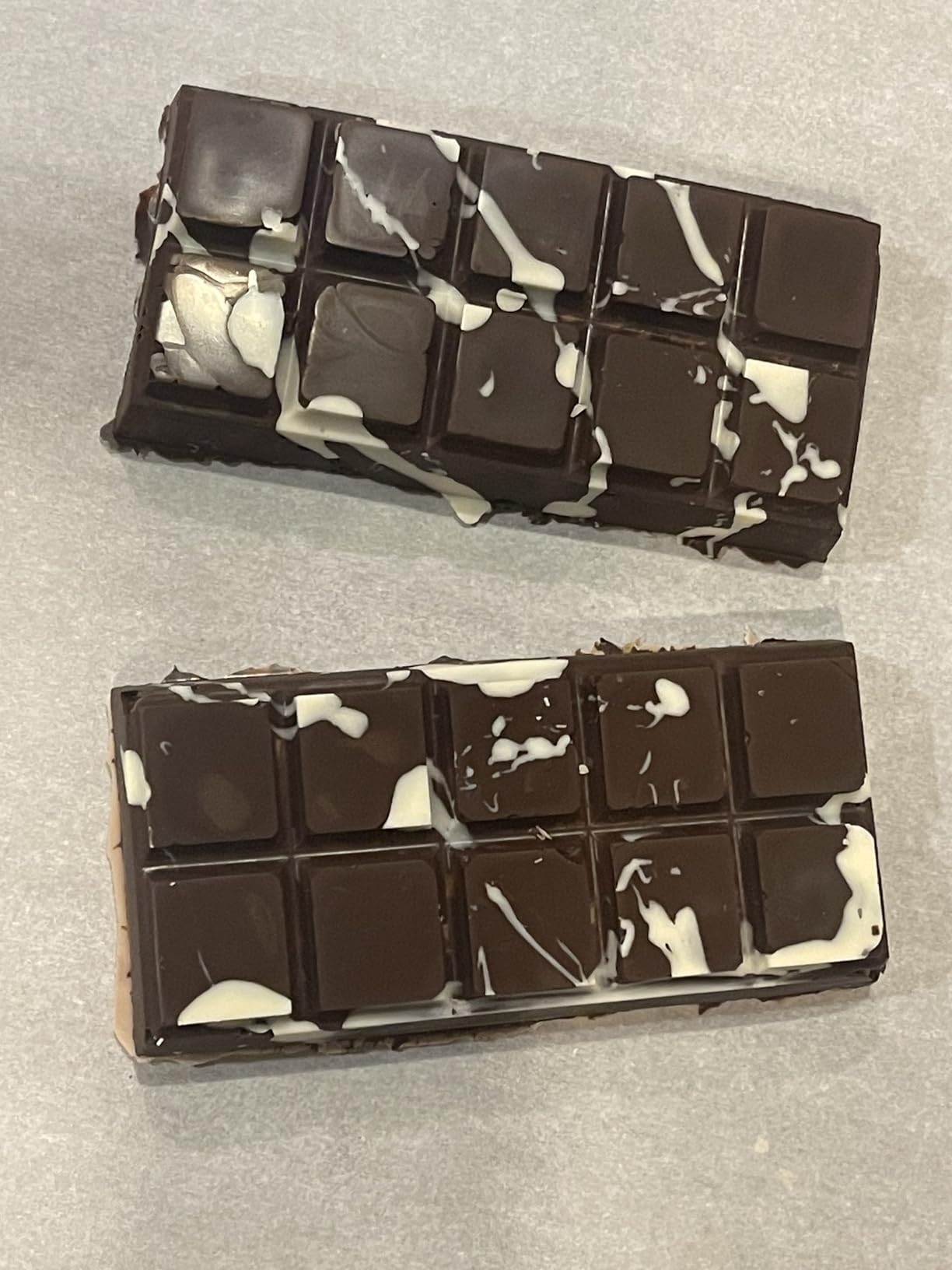 Dubai Chocolate Molds 1 Inch Deep, Silicone Chocolate Bar Mold - Non-Stick, Flexible, Large and Thick Homemade Chocolates, Candies, and Desserts - Set of 1 customer photo 2