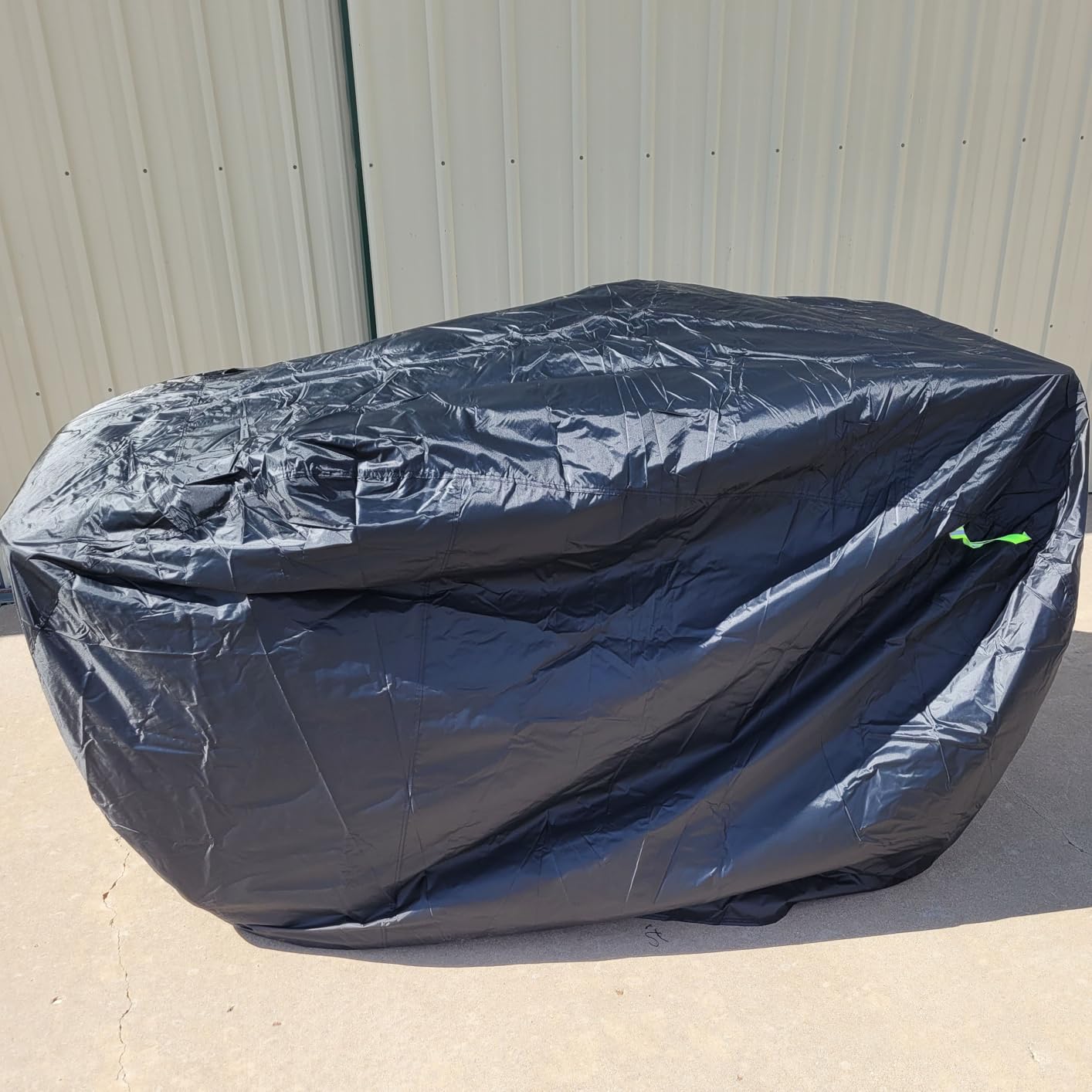 ATV Cover,Waterproof Outdoor Heavy Duty 4 Wheeler Covers,Tearproof Anti-UV 420D Polyester, Weatherproof Four Wheeler Quad Storage Cover,Universal Fits for Polaris Honda Yamaha Kawasaki,86.5x50.5x49.5 customer photo 2
