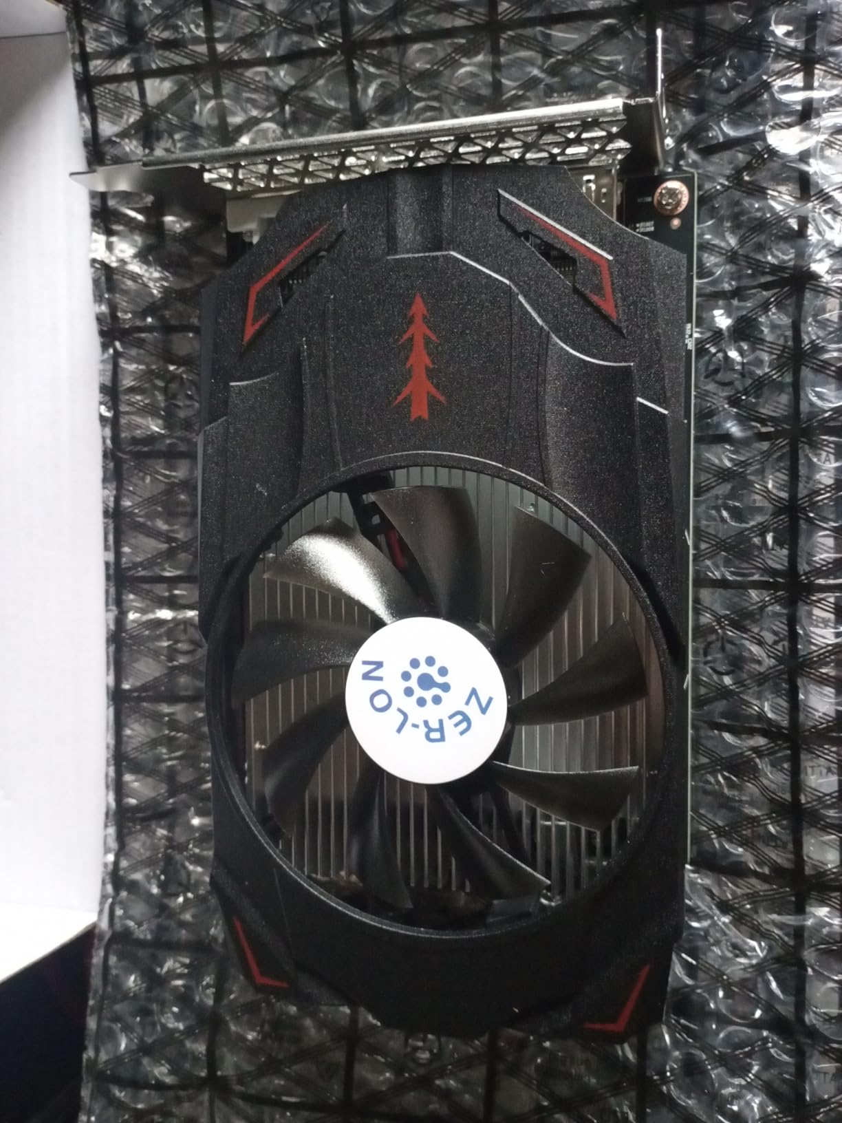 Radeon RX 550 4GB Graphics Card, GDDR5 128 Bit PCIE 3.0 Computer Gaming GPU, 1183MHz Video Card with HDMI/DP/DVI Ports Support 4K customer photo 1