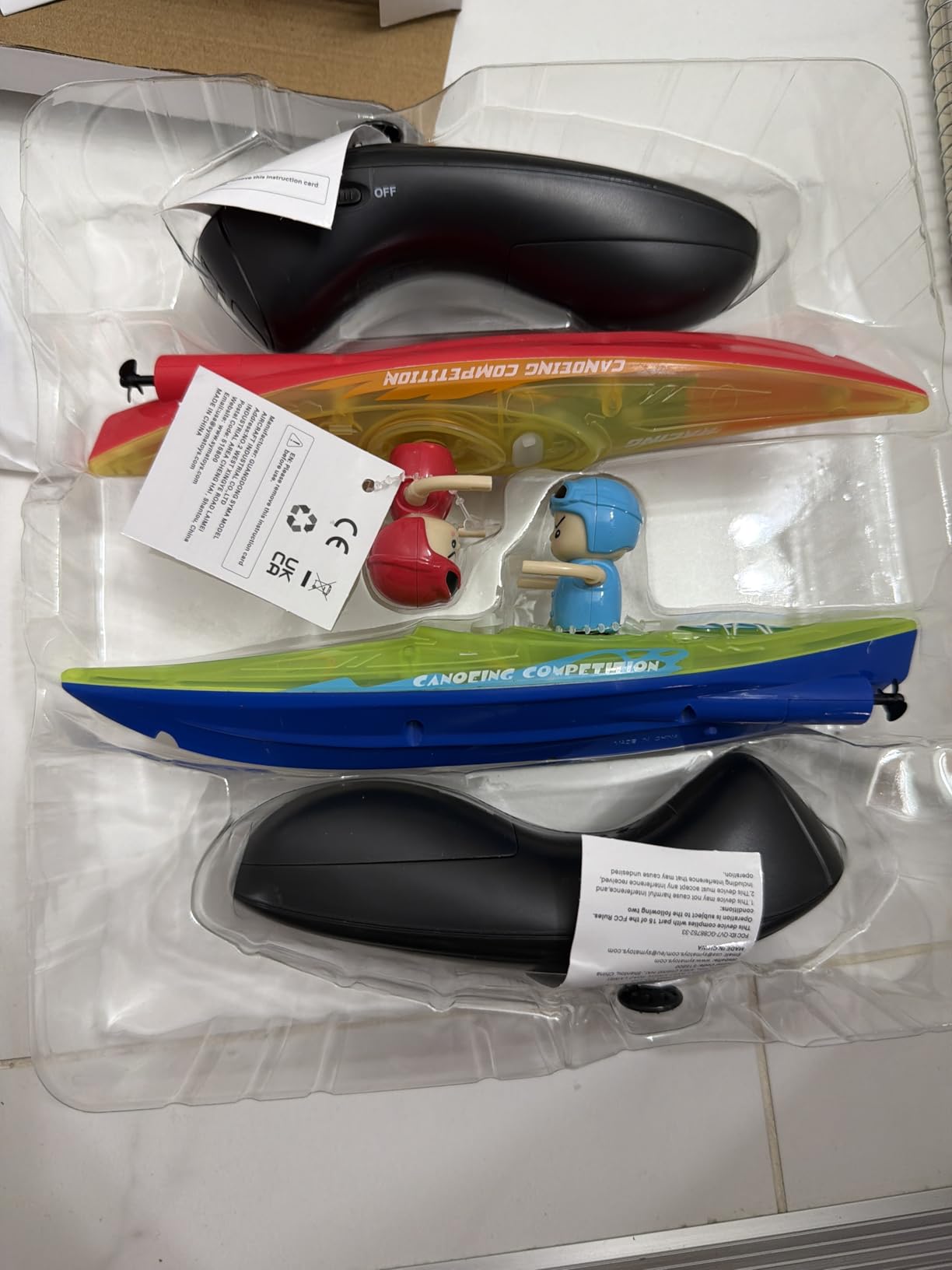 SYMA RC Boats 2 Pack for Kids 6-12, Remote Control Kayaks with Magnetic Dolphin Nose & 3 Balls, Up to 40 Min Playtime, LED Light Up Water Toys for Pool, Water Table & Bathtub customer photo 2