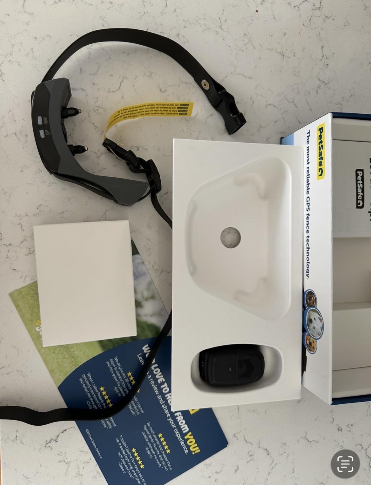 PetSafe Guardian GPS 2.0 Dog Fence + Tracking - Wireless GPS Dog Fence - Real-Time Tracking - Custom Boundaries System - Waterproof Collar - Comfortable Fit customer photo 1