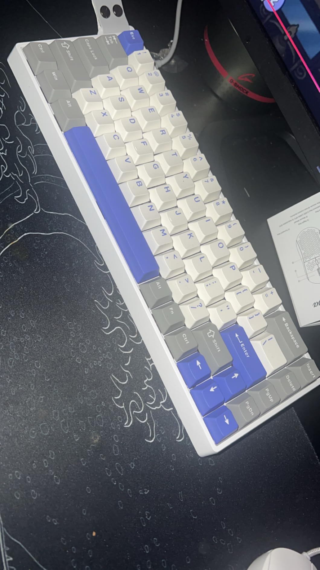 AULA WIN68 HE MAX - Hall Effect Gaming Keyboard with Magnetic Switch, Adjustable Actuation Fast Trigger Mode, 8KHz Polling Rate, RGB Backlit Wired Mechanical Gaming Keyboard 60 Percent Compact Design customer photo 1