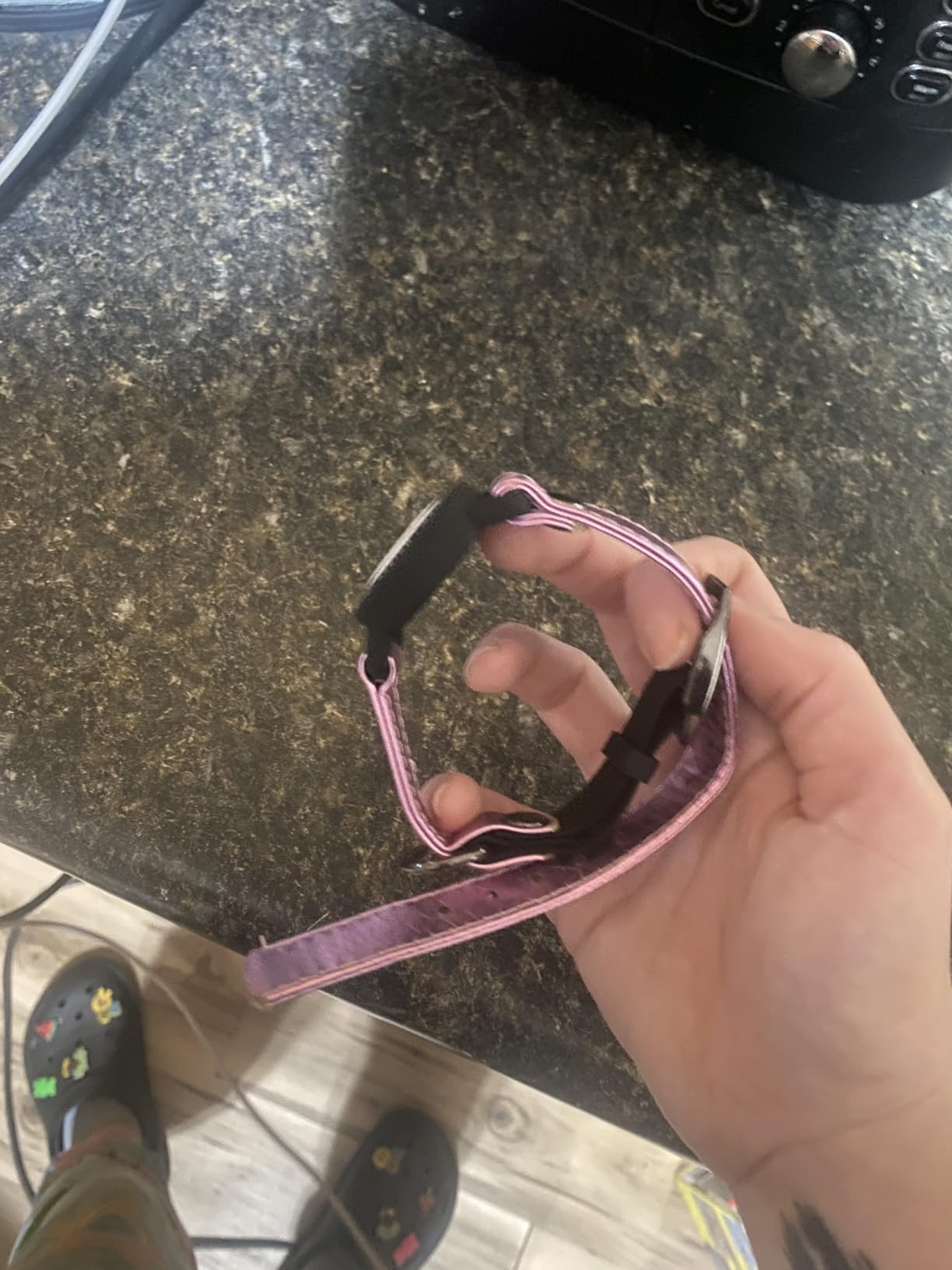 GPS Tracker for Cats, Waterproof GPS Cat Trackers Cats Collar with Bells, No Subscription, GPS Cat Collar, Adapt with Apple Find My (iOS Only) Finder Tag for Vehicles, Pets, Kids (Blue) customer photo 1