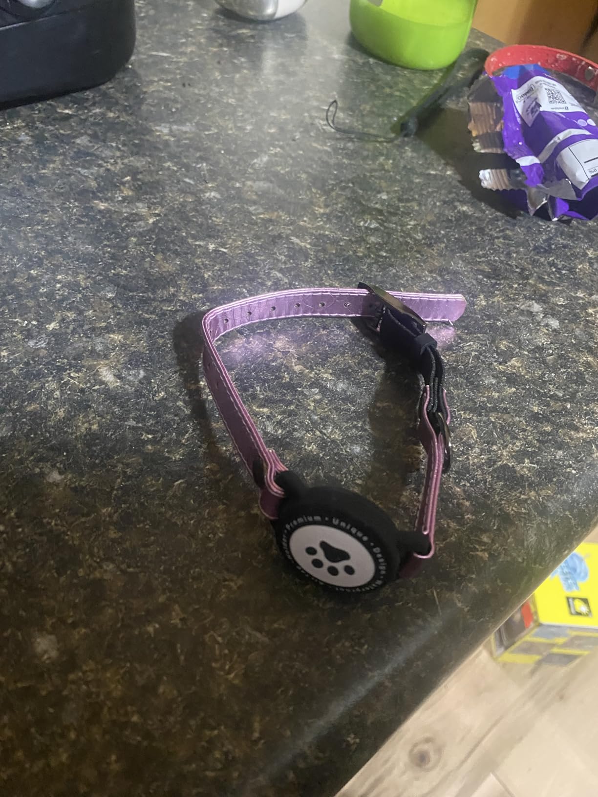 GPS Tracker for Cats, Waterproof GPS Cat Trackers Cats Collar with Bells, No Subscription, GPS Cat Collar, Adapt with Apple Find My (iOS Only) Finder Tag for Vehicles, Pets, Kids (Blue) customer photo 2