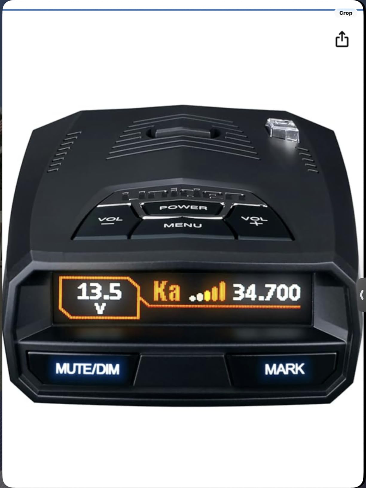 Uniden R4W (new Model) Extreme Long-Range Laser/Radar Detector, Record Shattering Performance, 360 Degree Awareness, Built-in GPS, Wi-Fi, Bluetooth, Voice Alerts, Red Light & Speed Cameras, R/TACH App customer photo 1