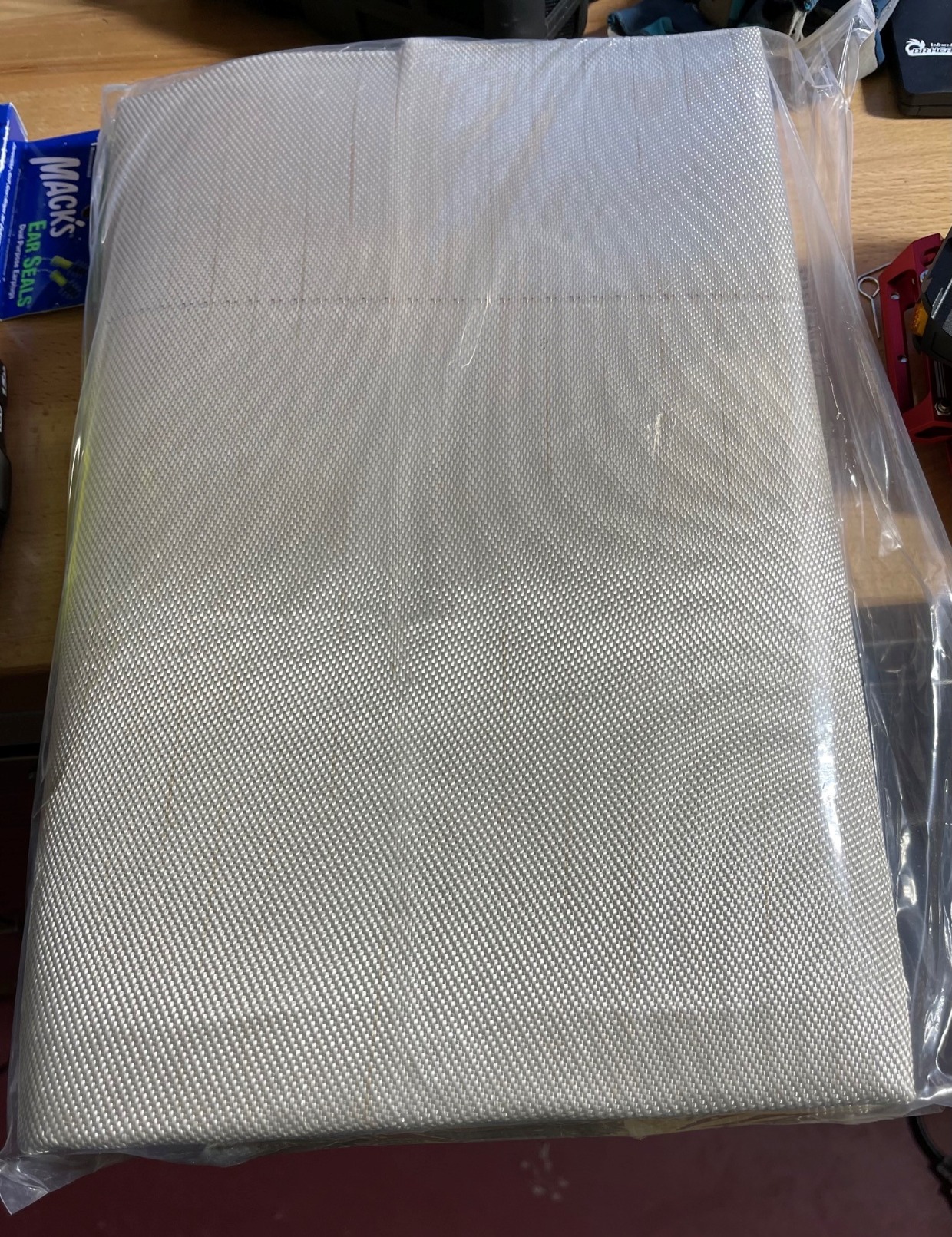 YESWELDER Heavy Duty Fiberglass Welding Blanket, 2 Pack 4 x 6ft Fireproof Insulation Blanket, 1/3(8mm) Thickened Weld Cover with Grommets, Thermal Resistant Insulation Welding Curtain Mat Grill customer photo 2