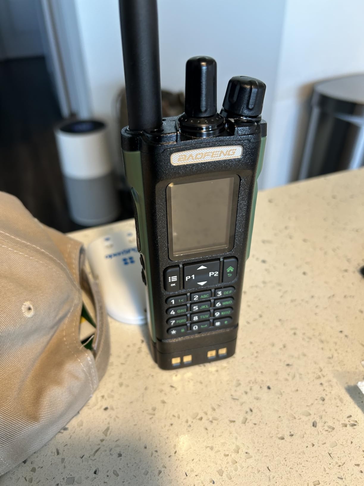 BAOFENG UV-32 Ham Radio Long Range 10W Rechargeable Walkie Talkies UV32 5RM K5 Handheld Two Way Radio NOAA Weather Radio with GPS,APP Programming,Copy Frequency,USB-C Charging for Survival Gear customer photo 2