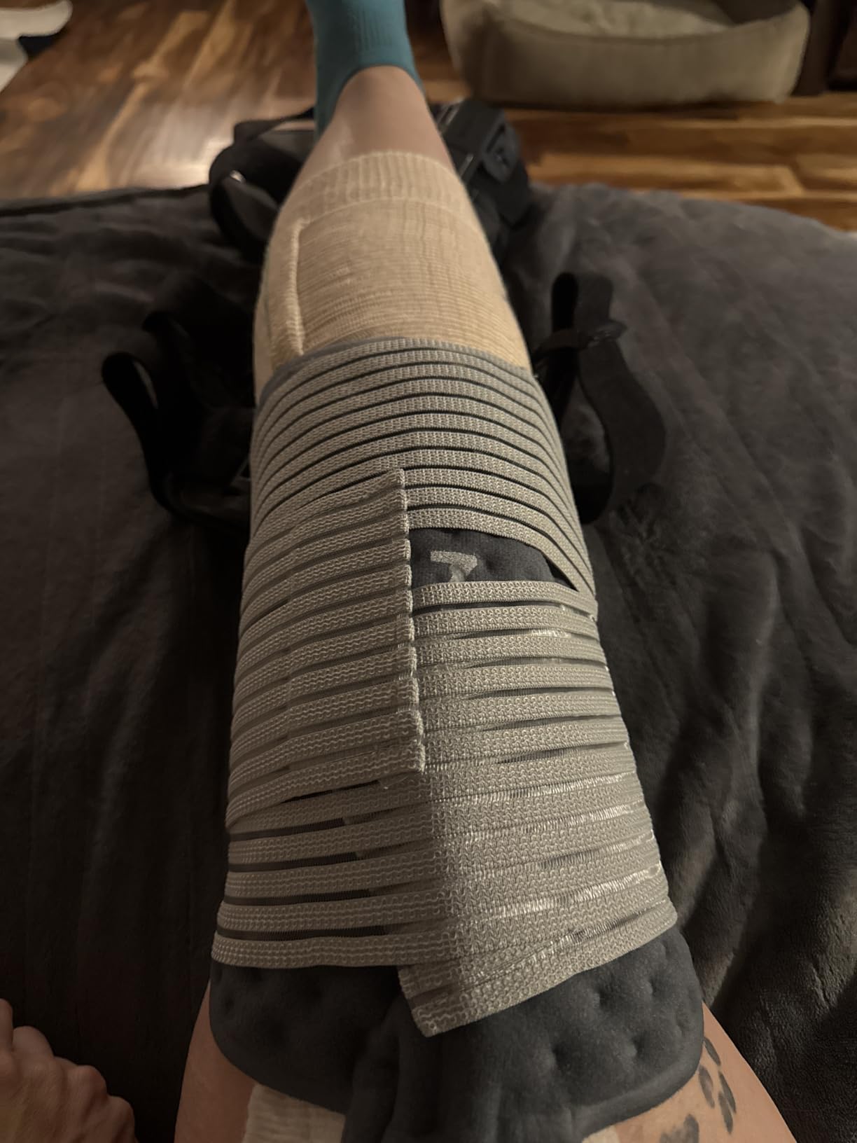 YOUKADA Cold Therapy Machine for Knee After Surgery, 4 Customizable Modes, Ice Machine for Knee, Shoulder, Hip & Ankle, Adjustable Cooling for Post-Surgery Recovery & Arthritis Pain Relief customer photo 2