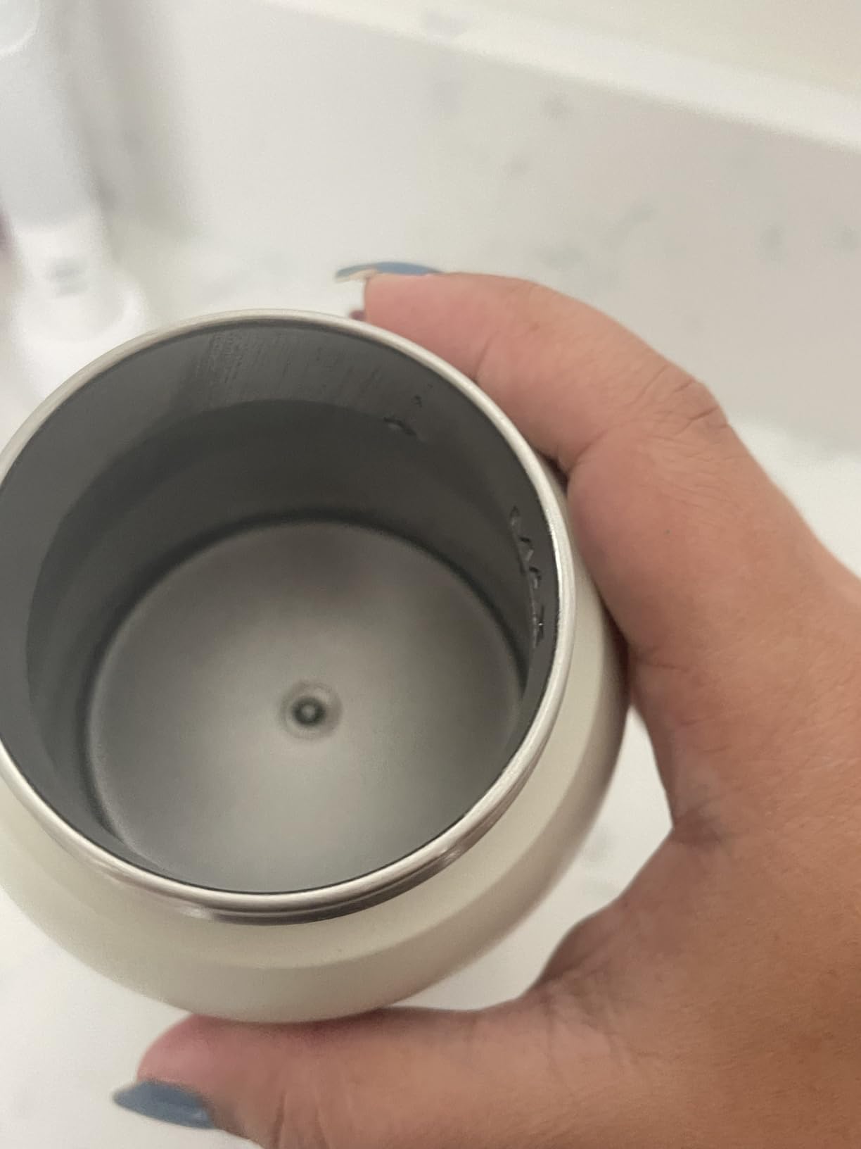 Portable Bottle Warmer for Breast Milk,Formula or Water 13oz Large Capacity,100W Power Fast Warming & Precise Temp Control Baby Milk Warmer for Travel customer photo 2