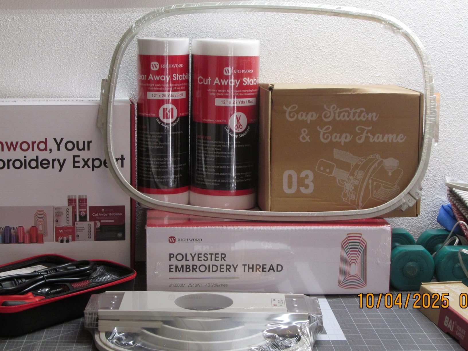 POOLIN EOX 15-Needle Commercial Embroidery Machine,20''x14