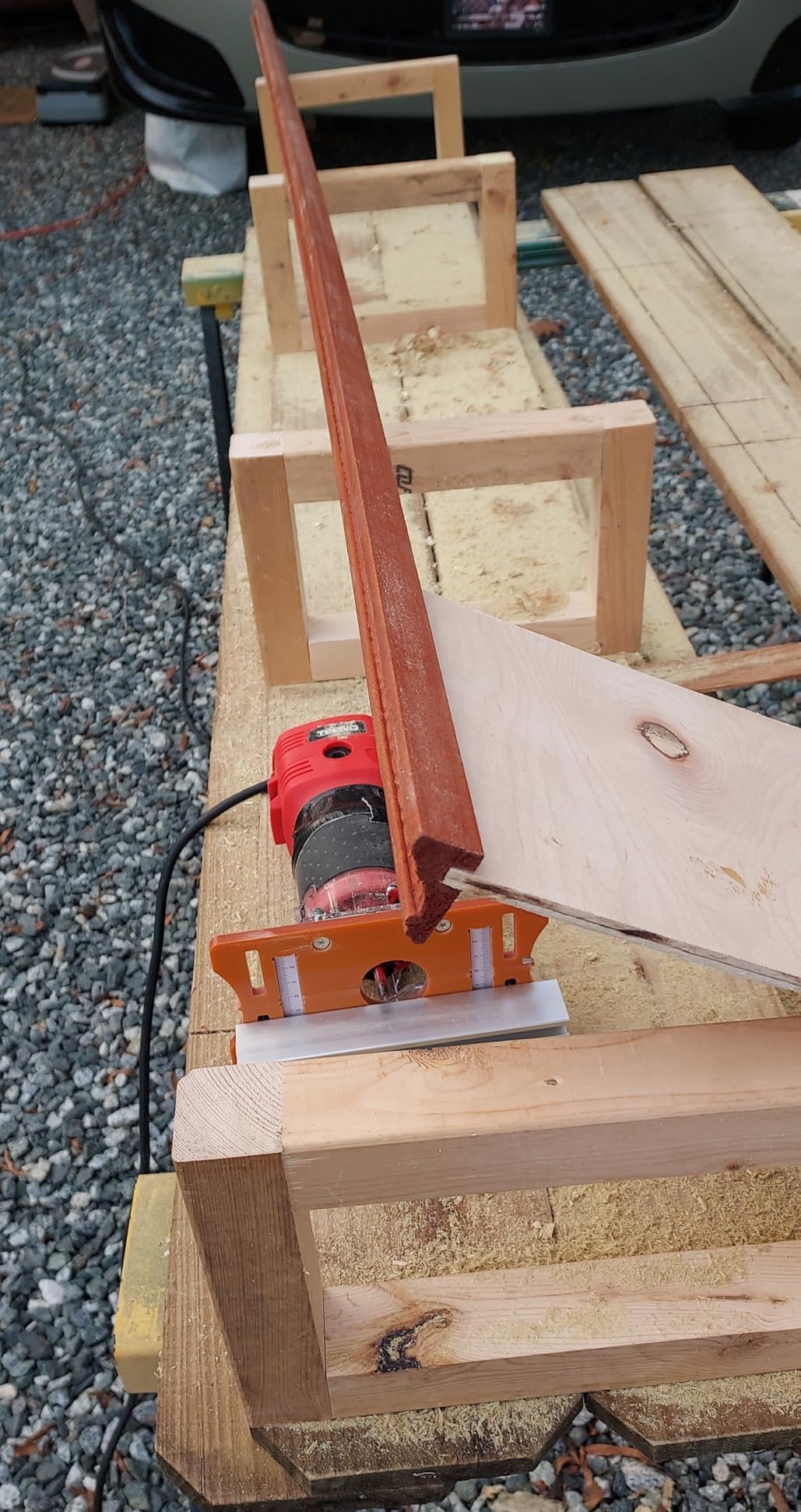 TEENO Wood Router, 650W Compact Router Tool for Woodworking, Hand Wood Trimmer with 12Pcs 1/4