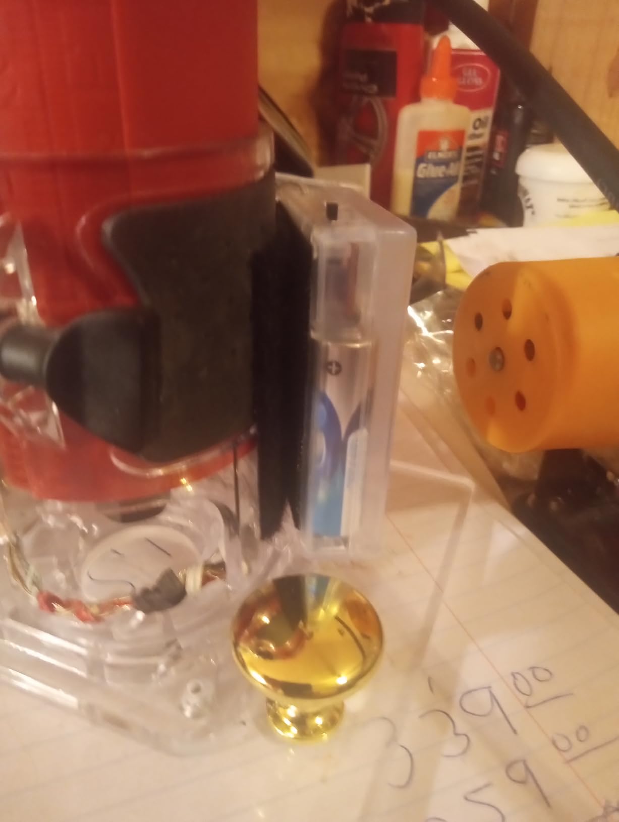 TEENO Wood Router, 650W Compact Router Tool for Woodworking, Hand Wood Trimmer with 12Pcs 1/4