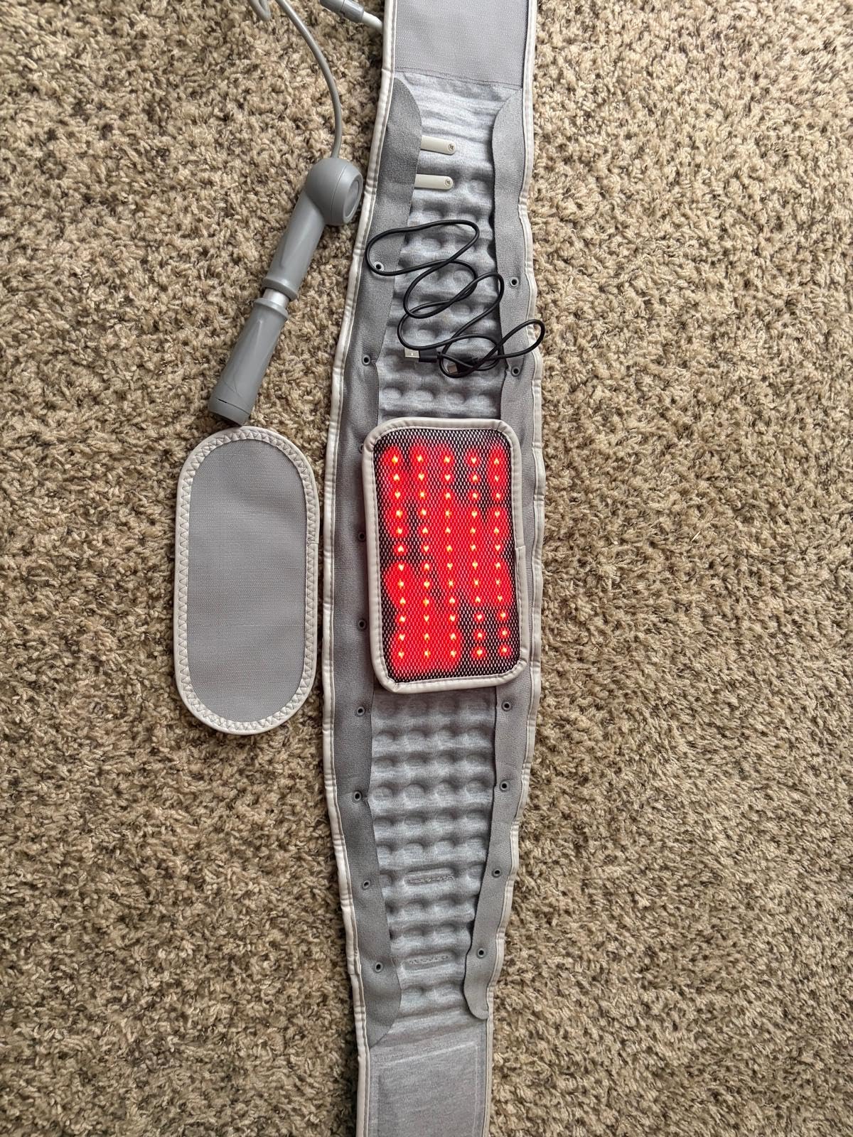 ERHIVORA Decompression Back Belt with Red Light Heating and Massage, Back Reliever, Inflatable Back Brace for Spinal Lumbar Woman Men Heating Pad customer photo 1