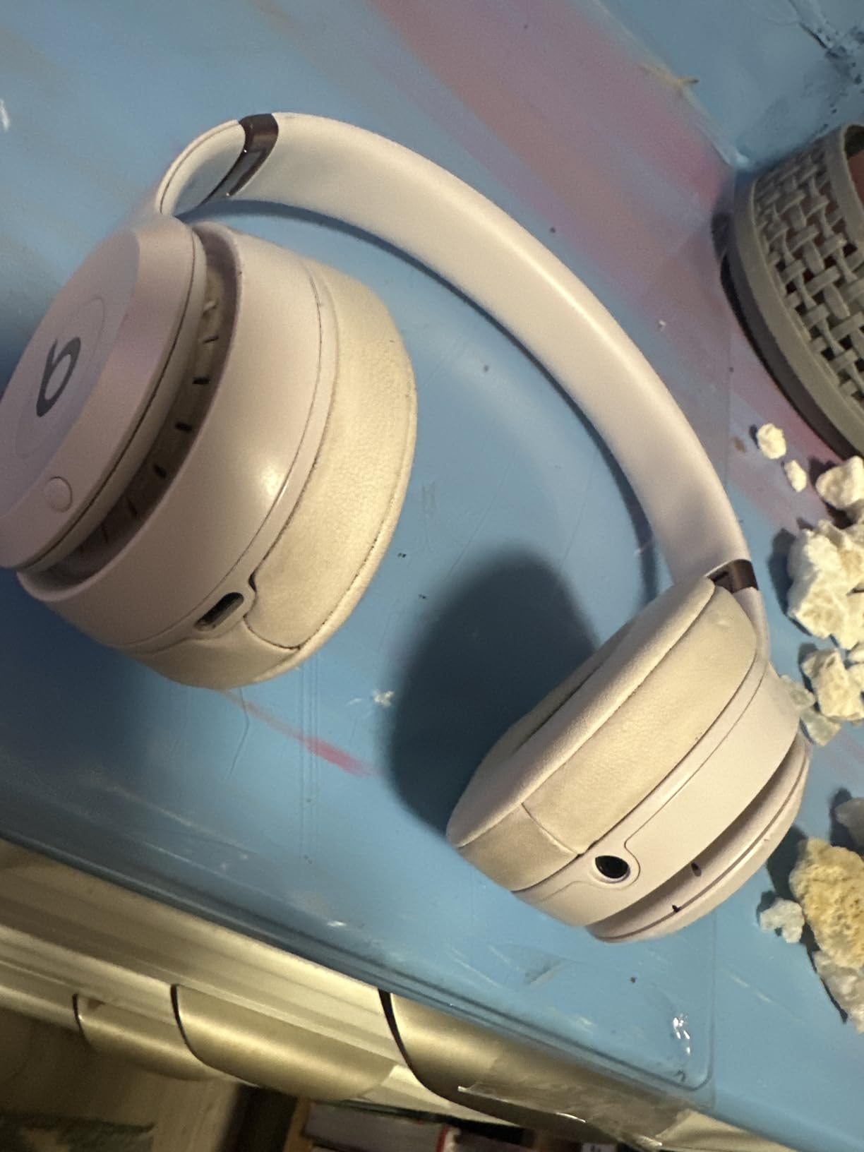 Hard Headphone Case for Beats Solo 4, Studio Pro, Solo 3, Studio 3, Solo 2, Over Ear Headphone Carrying Case with Storage Cable Bag Strap for Travel customer photo 1