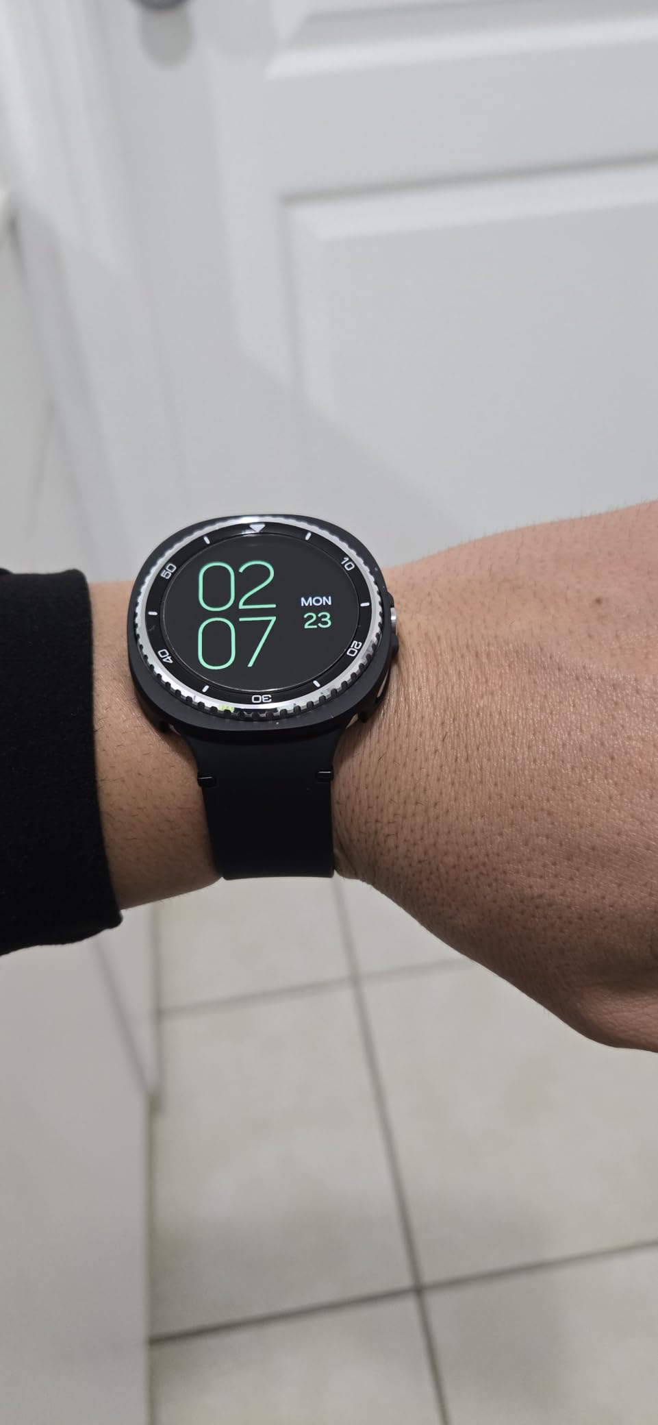 3 Pack Sport Band Compatible for Samsung Galaxy Watch 8/8 Classic Band 40mm 44mm 46mm (2025) Galaxy Watch 7 Bands 44mm 40mm, Samsung Galaxy Watch FE/6/5/4 Classic(40mm-47mm) No Gap Soft Silicone Replacement Strap for Men & Women customer photo 1