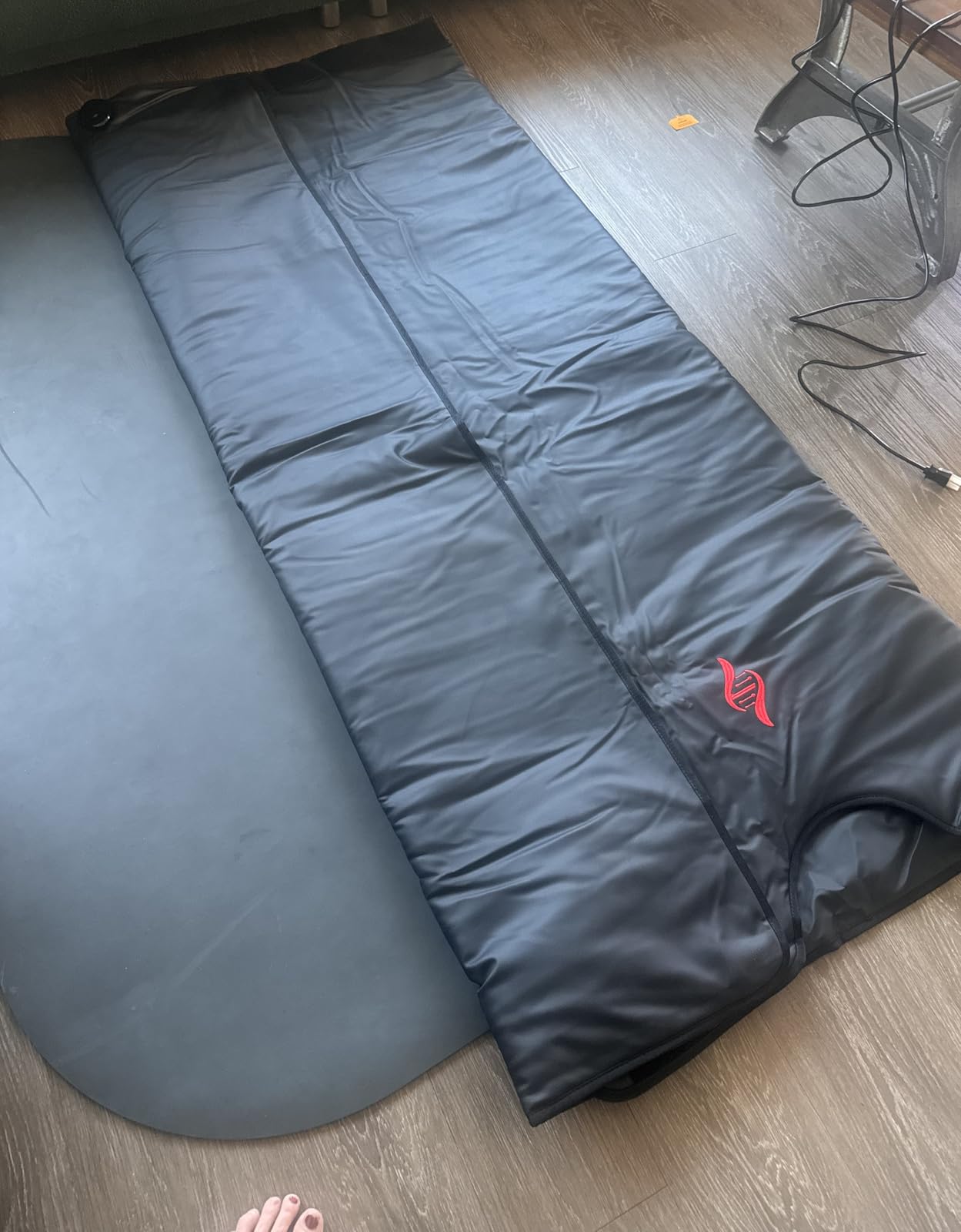 Healix Infrared Sauna Blanket Zero EMF | Portable Home Sauna Blanket for Relaxation & Wellness | Far Infrared Heating, Adjustable Temp (77-176°F), Carbon Fiber Heating customer photo 4