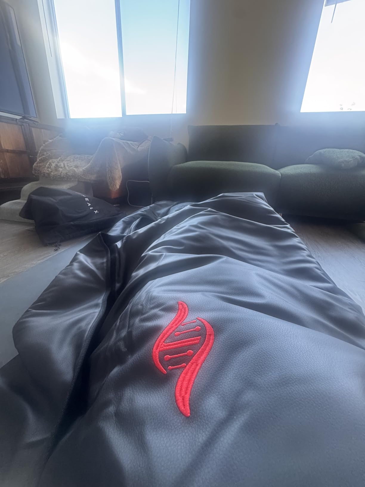 Healix Infrared Sauna Blanket Zero EMF | Portable Home Sauna Blanket for Relaxation & Wellness | Far Infrared Heating, Adjustable Temp (77-176°F), Carbon Fiber Heating customer photo 5