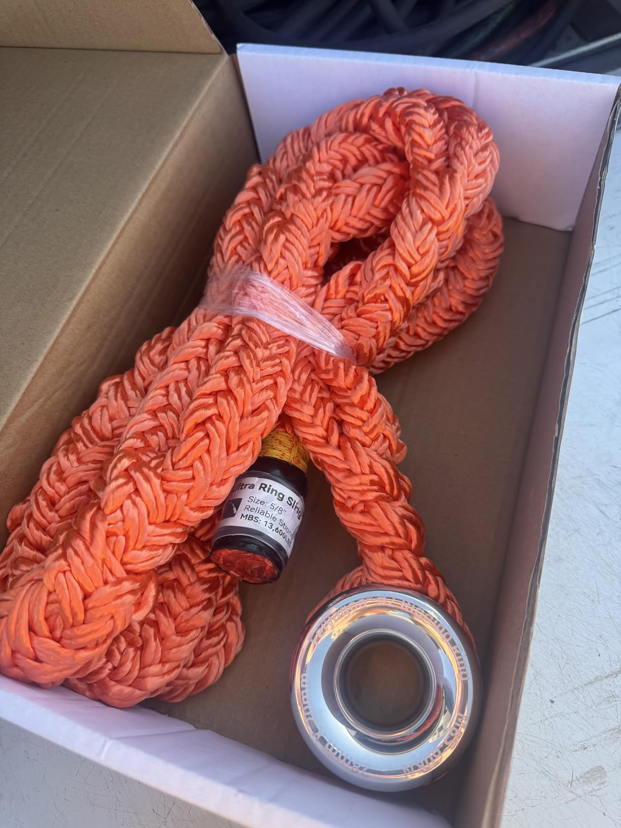 Rigging Ring Sling Rope 40203, 3/4