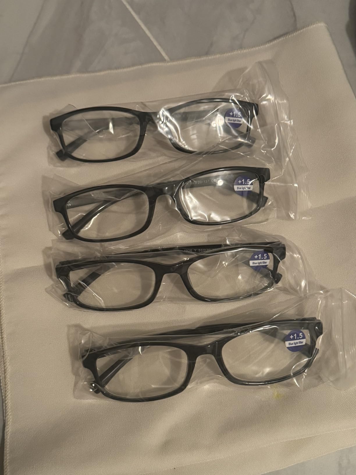 Gaoye 1.5 Reading Glasses Men - Blue Light Blocking Lenses, TR90 Frames, UV400 - Eyeglasses with Clear Vision customer photo 1