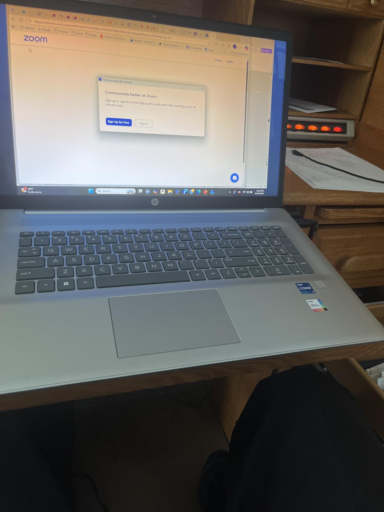 HP Essential 17t Business Laptop, 17.3