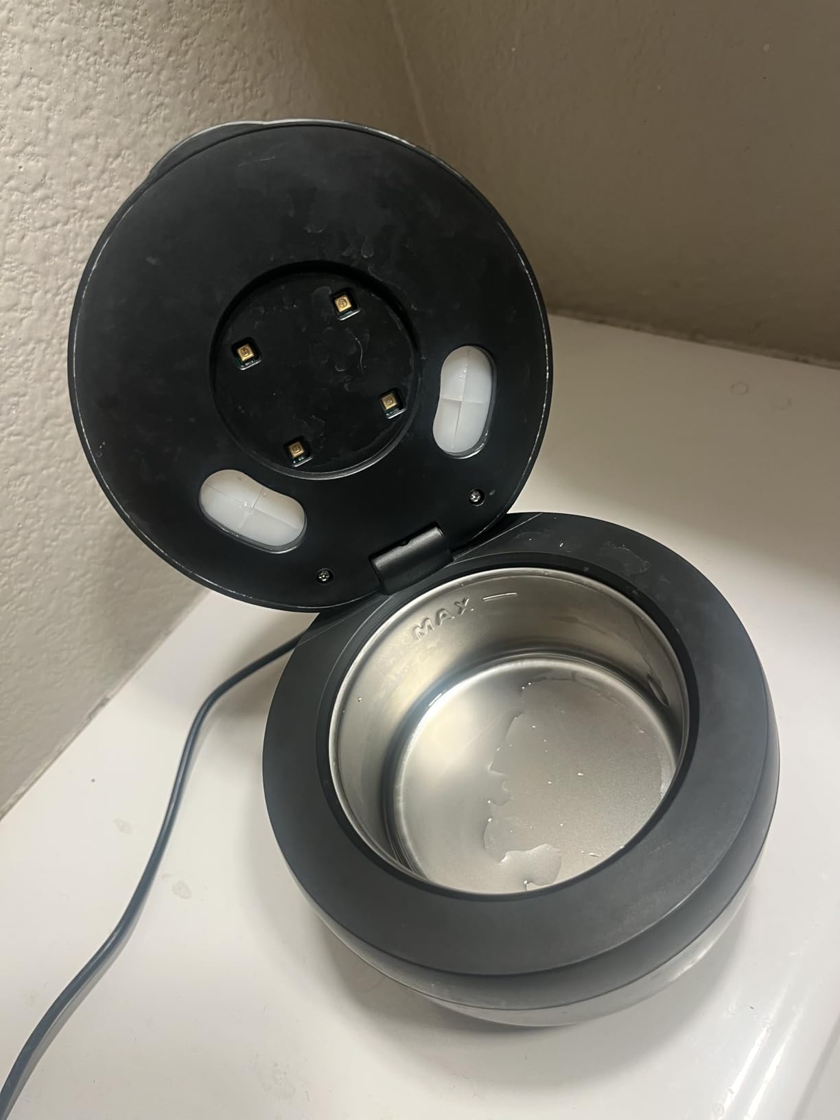 Dental Ultrasonic Retainer Cleaner Machine - 45kHz Dental Cleaning Pod with 4 Modes, Digital Timer & 200ML Capacity for Denture, Mouth Guard, Aligner, Night Guard, Braces, Toothbrush Head & Jewelry customer photo 2