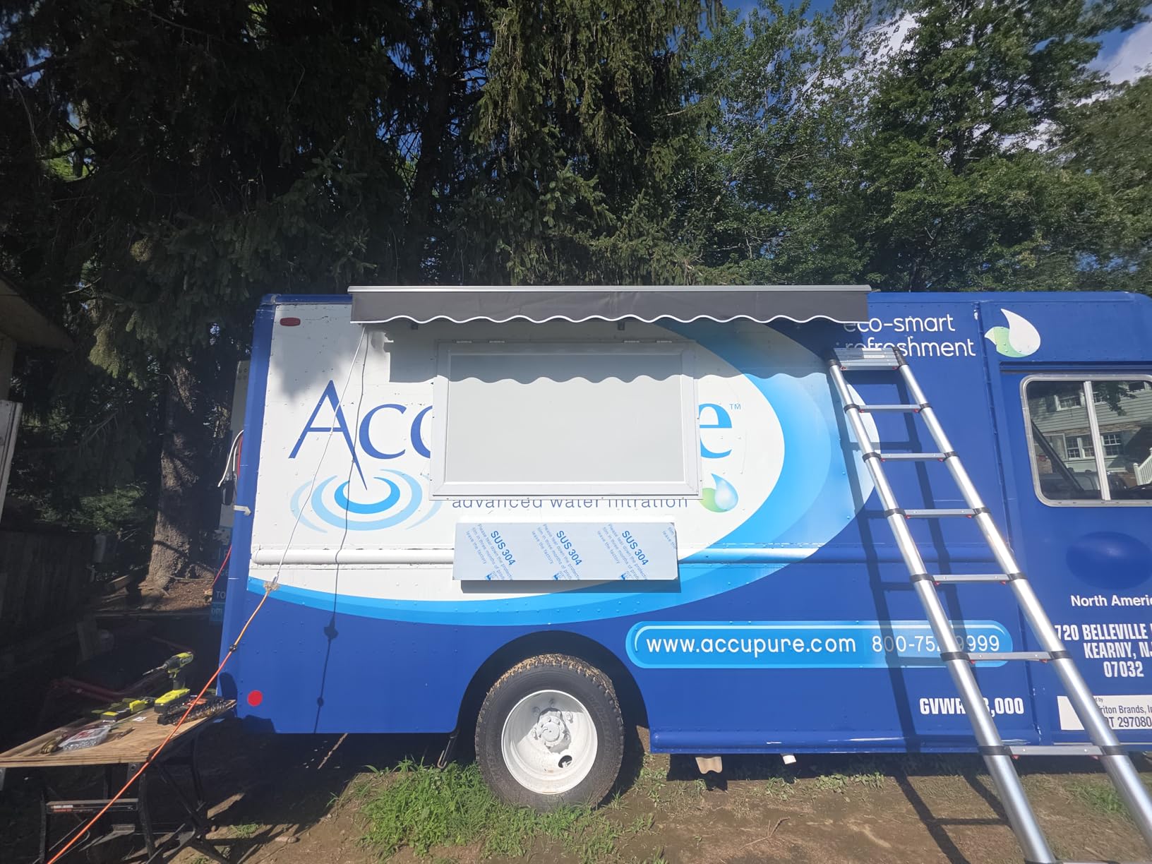 MCombo Patio Awning 10x8 Feet Sunshade Canopy for Motorized Retractable Awnings, 4693(Grey) customer photo 2