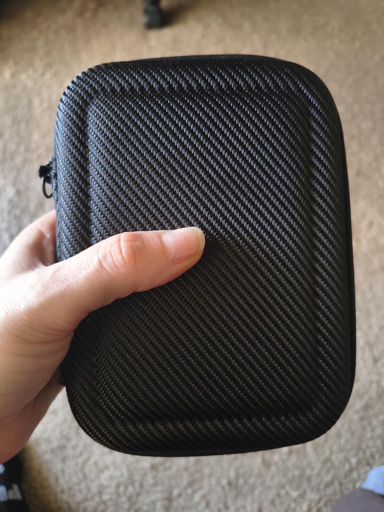 Krypthos Diabetic Supplies Travel Case, Carrying Case for Diabetes Blood Glucose Meter, Portable Diabetes Testing Kit Storage Organizer Bag for Blood Sugar Test Strips, Lancets, Lancing Device customer photo 1