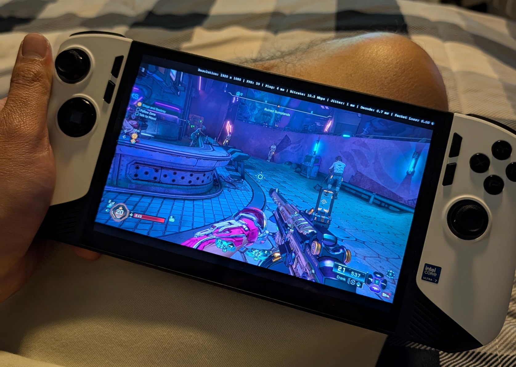 MSI Claw 8 AI+ A2VM PC Gaming Handheld: Intel Ultra 7-258V, 8