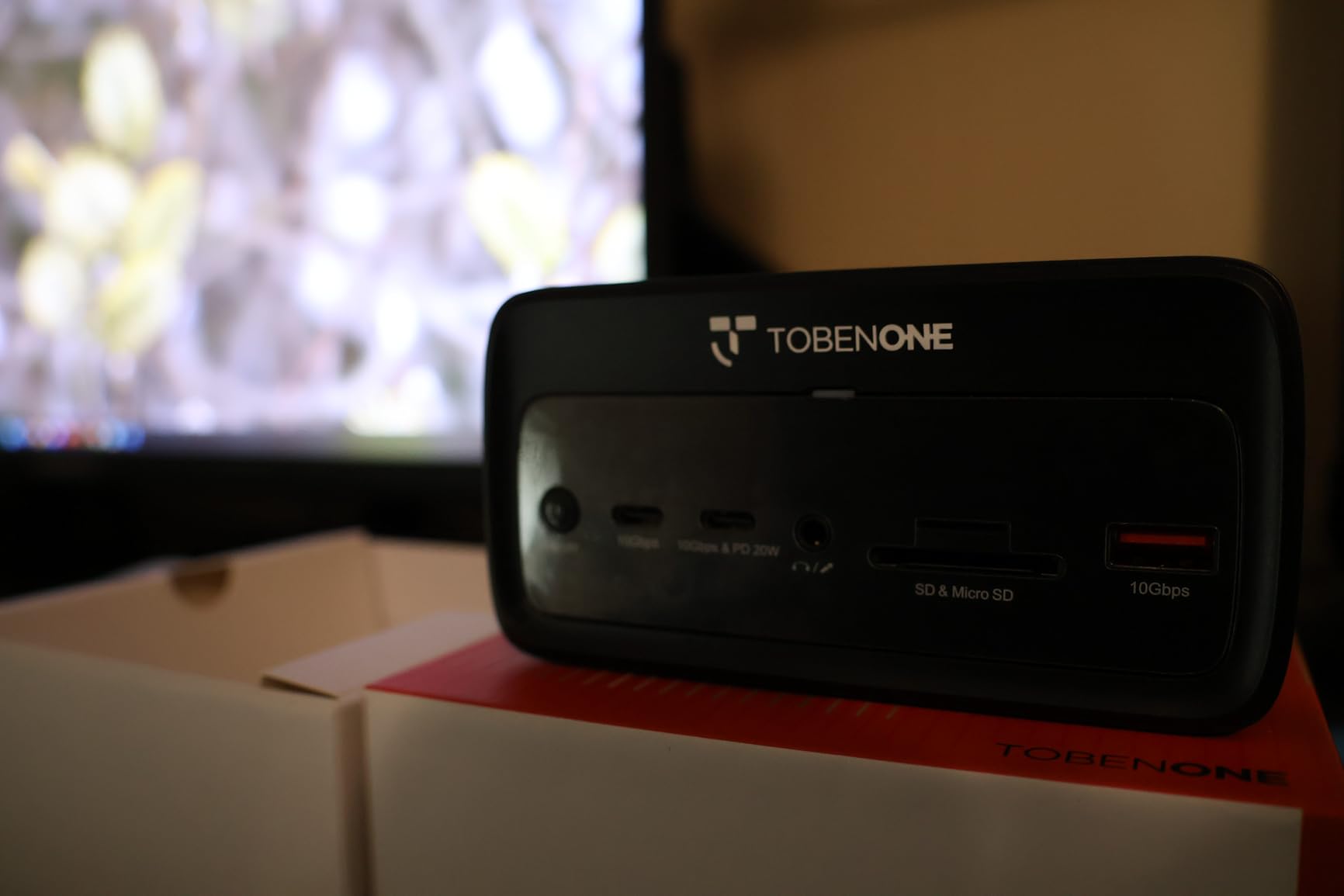 TobenONE MacBook Docking Station Dual 4K@60Hz, 16-in-2 USB C Docking Station with 2 HDMI Ports, 7 USB Ports, 100W GaN Power Supply & 20W Charging, 2.5Gbps Ethernet, for Home & Office customer photo 1