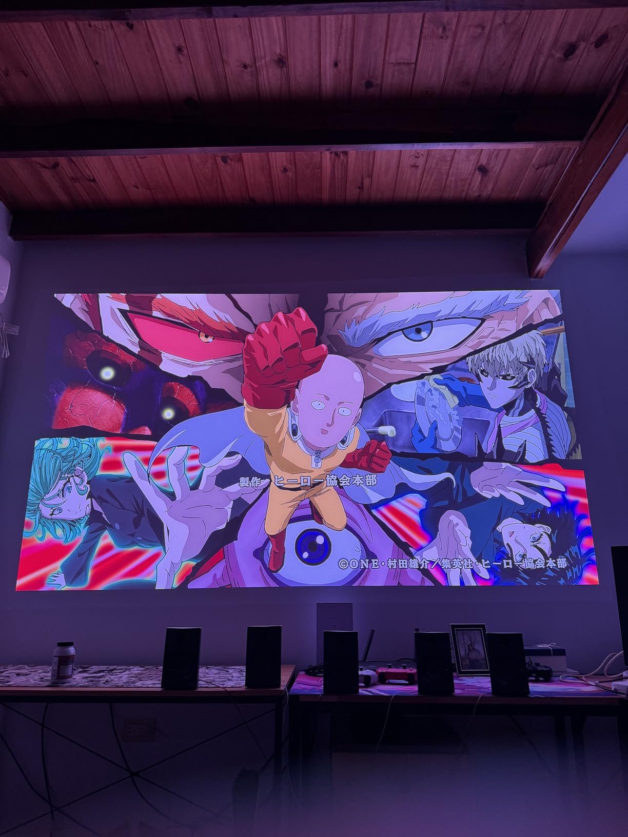 Dangbei MP1 MAX Triple Laser Projector 4K - 3100 ISO Lumens, 110% BT.2020, Google TV with Netflix Officially, 300'' Display, 2x12W Dolby Audio DTS:X, HDR10+, Blu-ray 3D customer photo 2