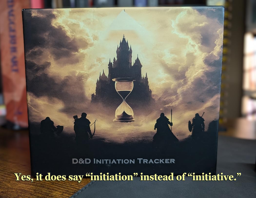 TIDYBOSS 50pcs Erasable DND Initiative Tracker | Put on top of Dungeon Master Screen or GM Screen with Character + Monster Insert Cards | d&d Accessories for TTRPGs customer photo 2