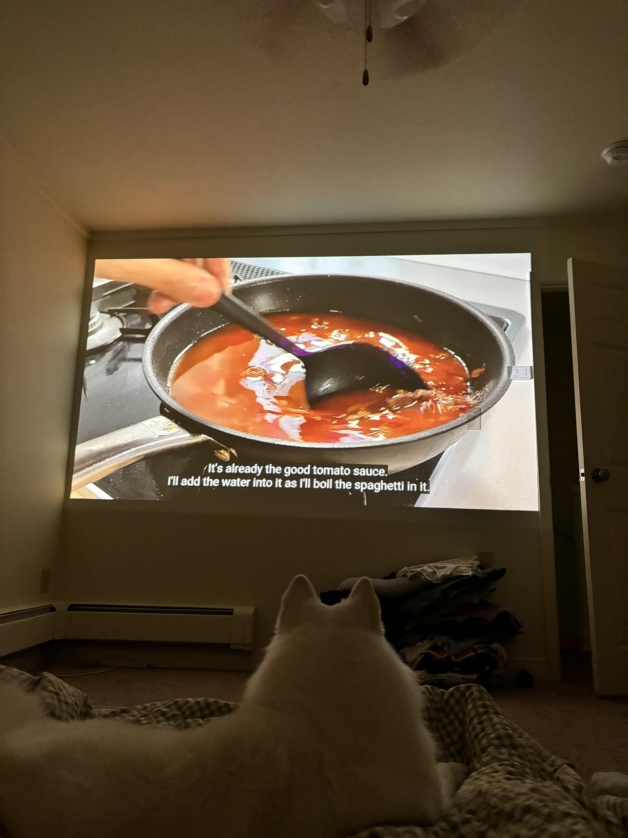 XGIMI MoGo 4 2025 NEW Portable Projector with PowerBase Stand, 5 Hours of Playtime, Google TV with Licensed Netflix, 360 Degree Adjustable Stand, 450 ISO Lumens, 2 x 6W Harman Kardon customer photo 1