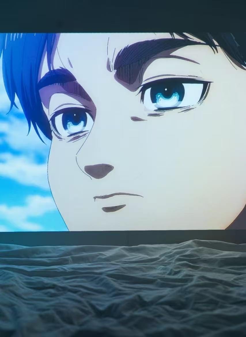 XGIMI MoGo 4 2025 NEW Portable Projector with PowerBase Stand, 5 Hours of Playtime, Google TV with Licensed Netflix, 360 Degree Adjustable Stand, 450 ISO Lumens, 2 x 6W Harman Kardon customer photo 2