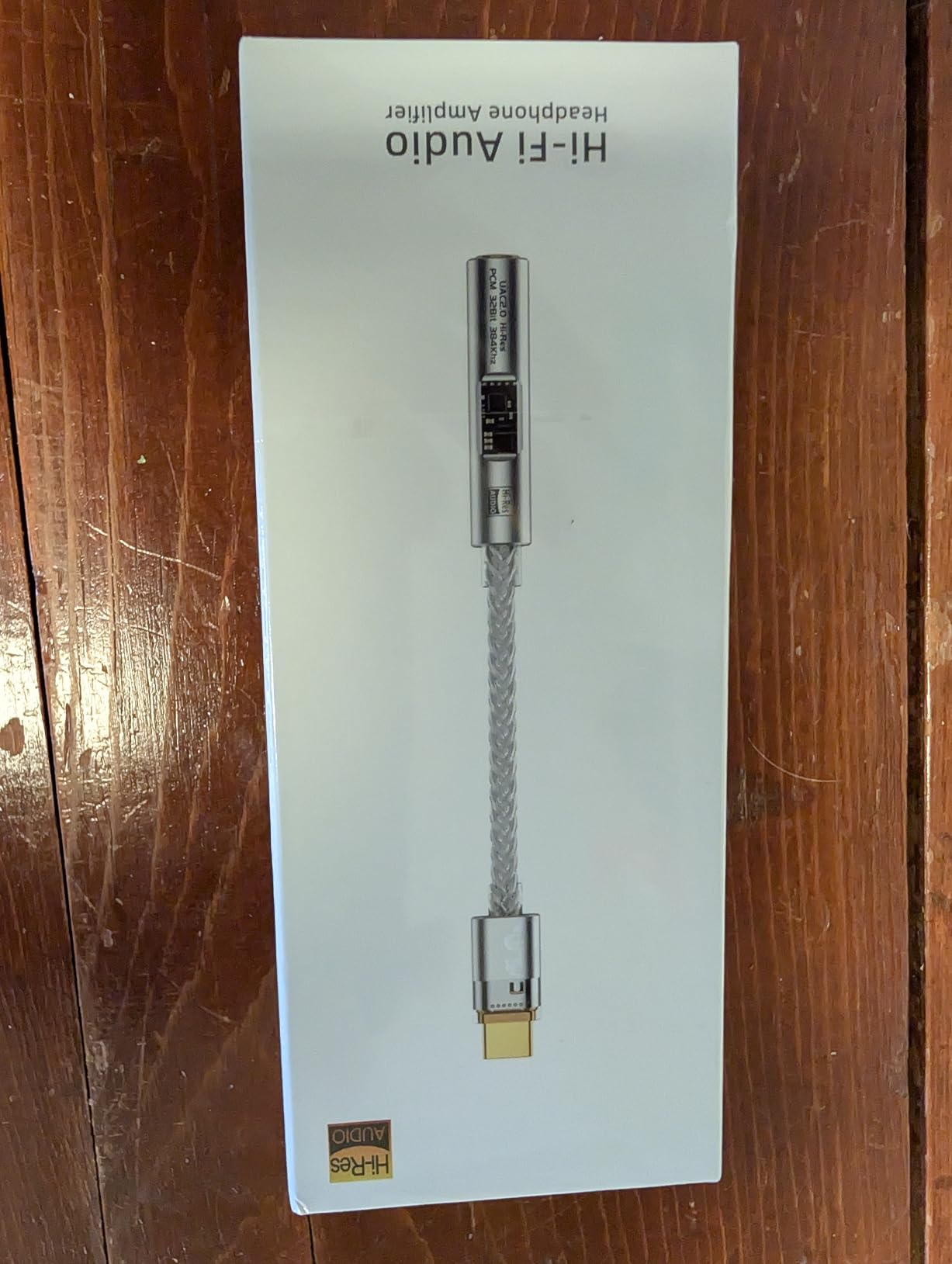 USB C to 3.5mm Audio Adapter with Dual Chip CX31993 MAX97220 DAC & HiFi Amplifier, 8-Strand 4N Single Crystal Silver-Plated Copper Cable, USBC to Headphones Aux Dongle for Android iPhone PC Mac (Black) customer photo 2