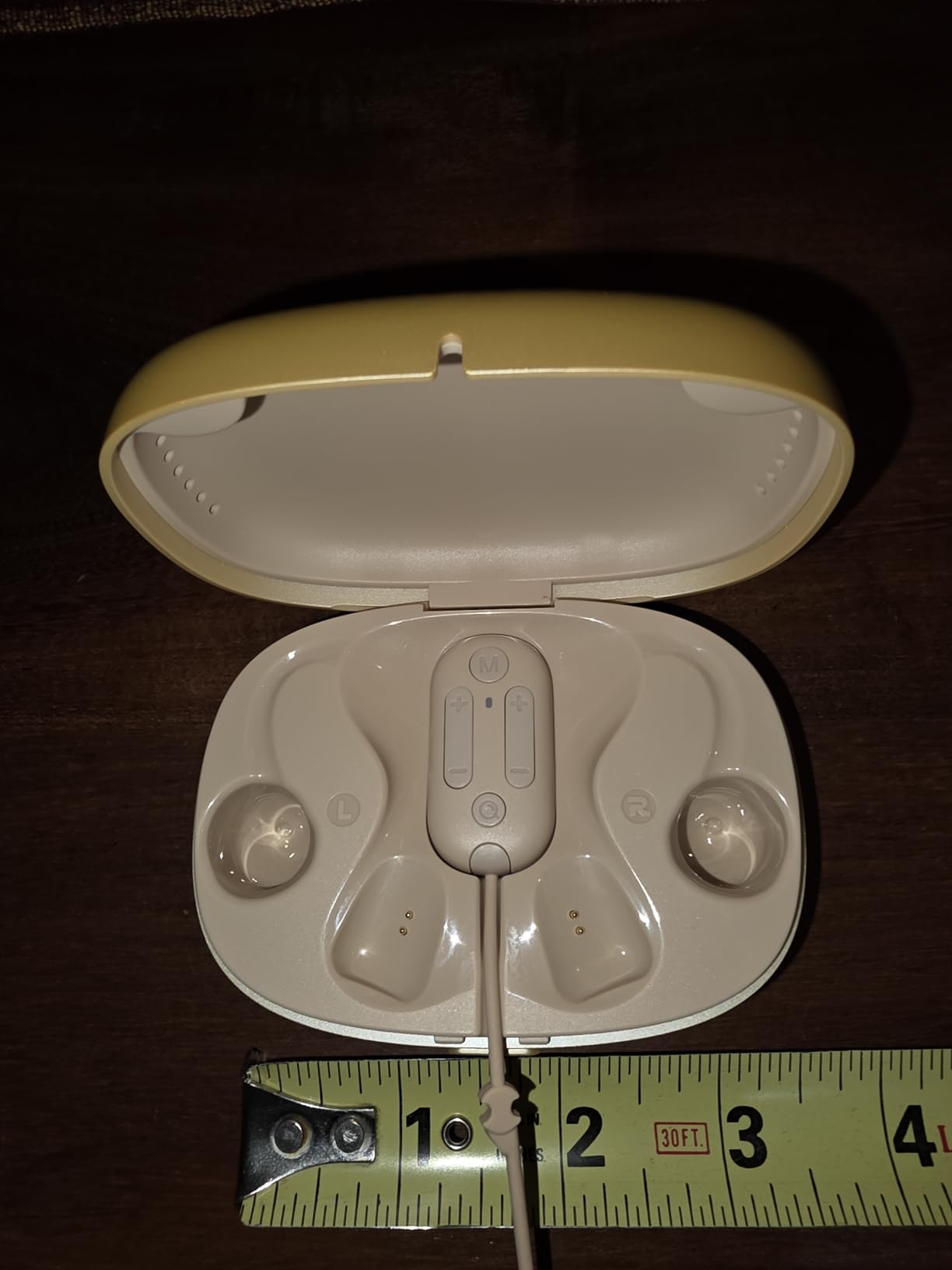 FLYSOUND Nature Pro OTC Hearing Aids with Bluetooth & Auracast for Seniors & Adults | 80% Improved Speech Recognition & Tinnitus Masking via App | Up to 60dB Gain & AI Noise Reduction | Fashion Nude customer photo 2