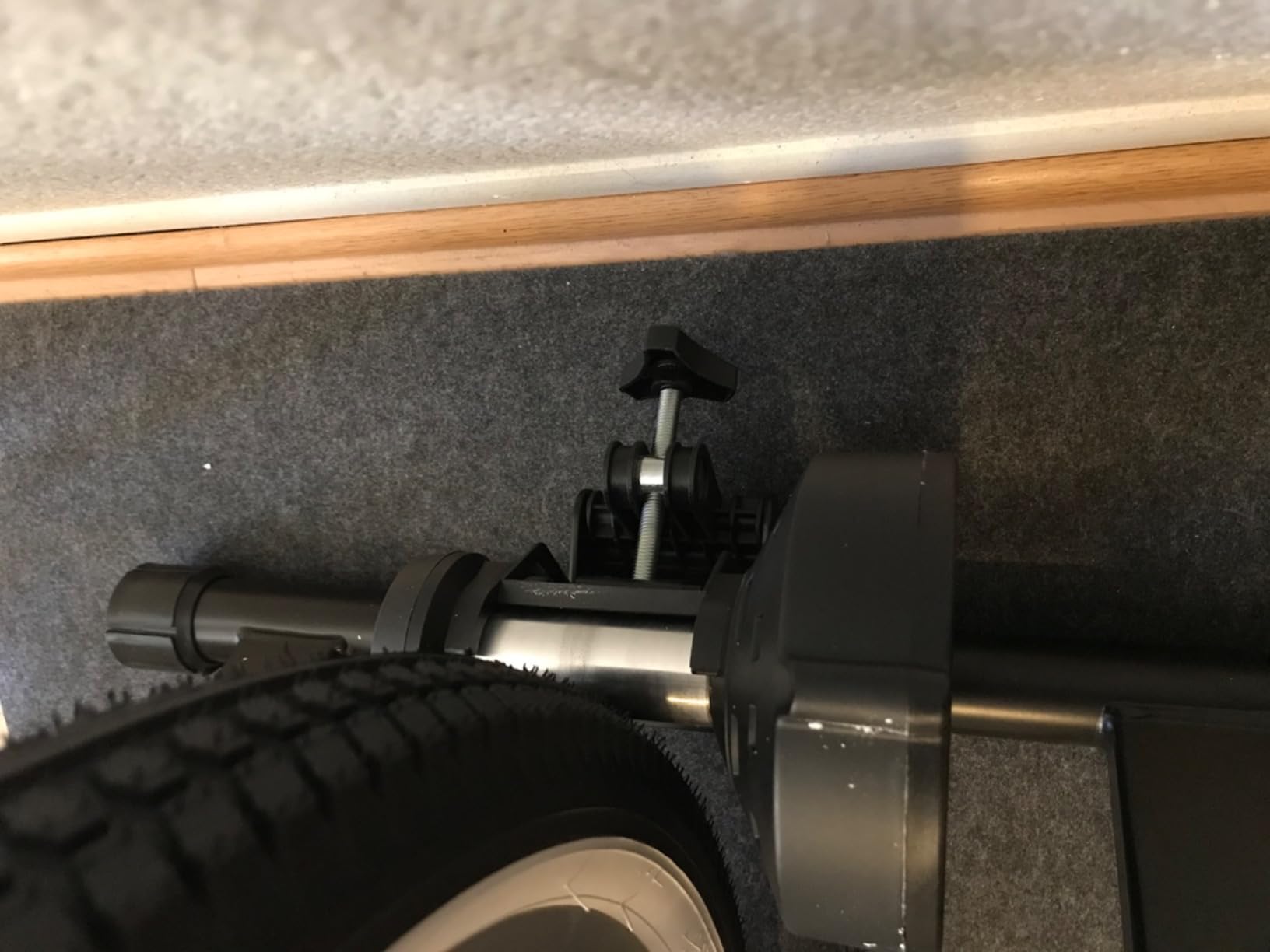 Fitvids Bike Trainer Stand Steel Bicycle Exercise Fluid Magnetic Stand with Front Wheel Riser Block,Multiple Options customer photo 2