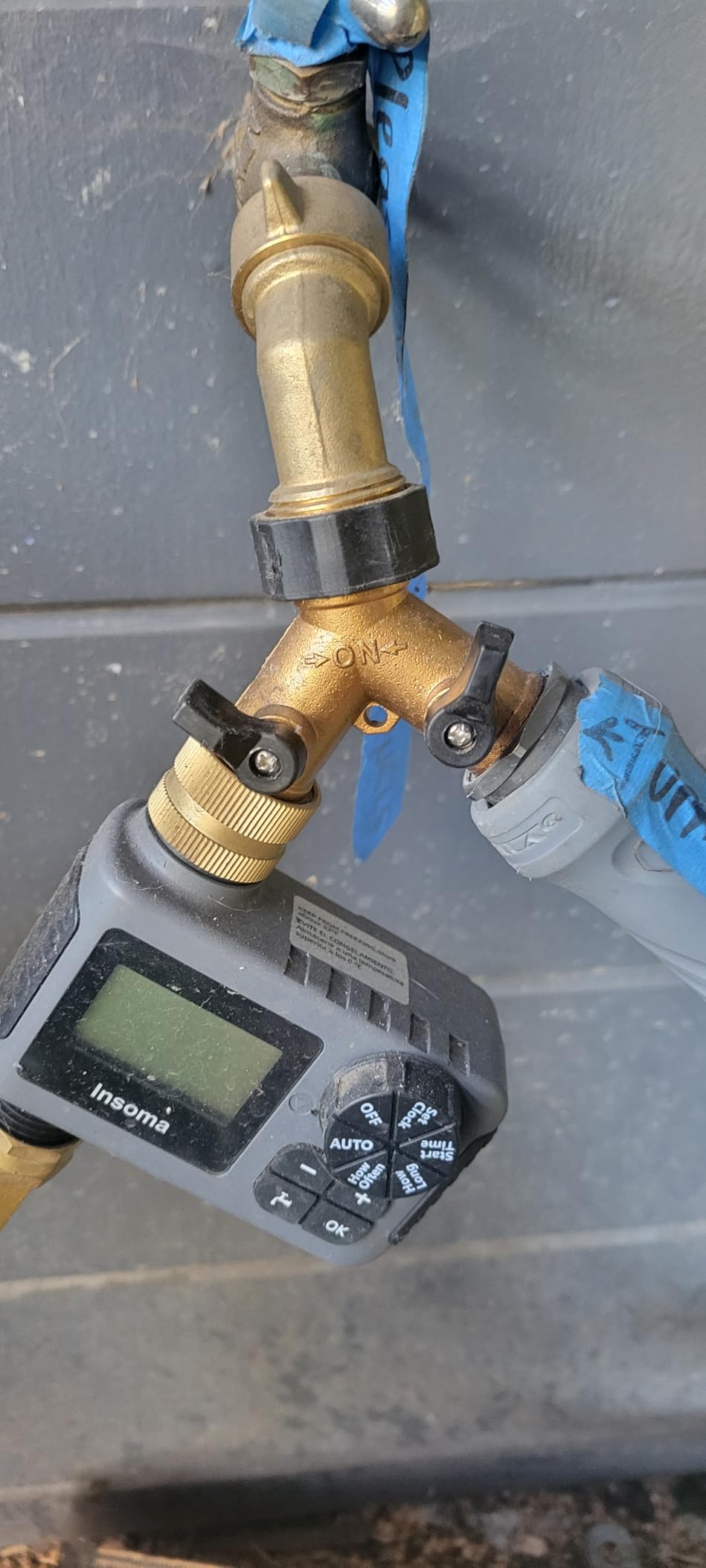 60Ft Drip Irrigation System with Smart Water Timer - Automatic Garden Watering Kit with Solid Brass Metal Connectors, 360° Adjustable Nozzles customer photo 2