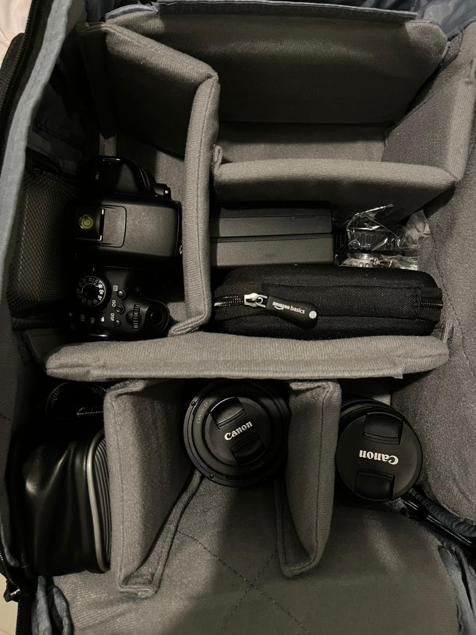 K&F CONCEPT Camera Backpack, 25L Large Capacity Camera Bag for Photographers | Raincover, 15.6 Inch Laptop Compartment, Compatible for Canon/Nikon/Sony/DJI Mavic Drone, B10 customer photo 2